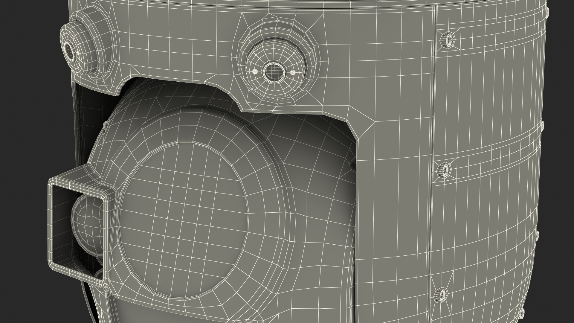 Compact Multisensor Surveillance System 3D model