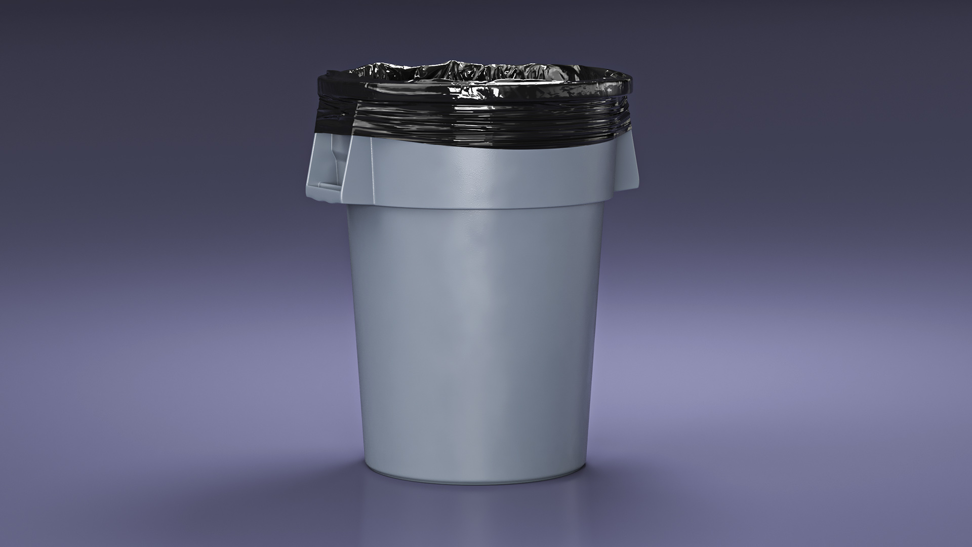 3D Trash Bag in a Can model