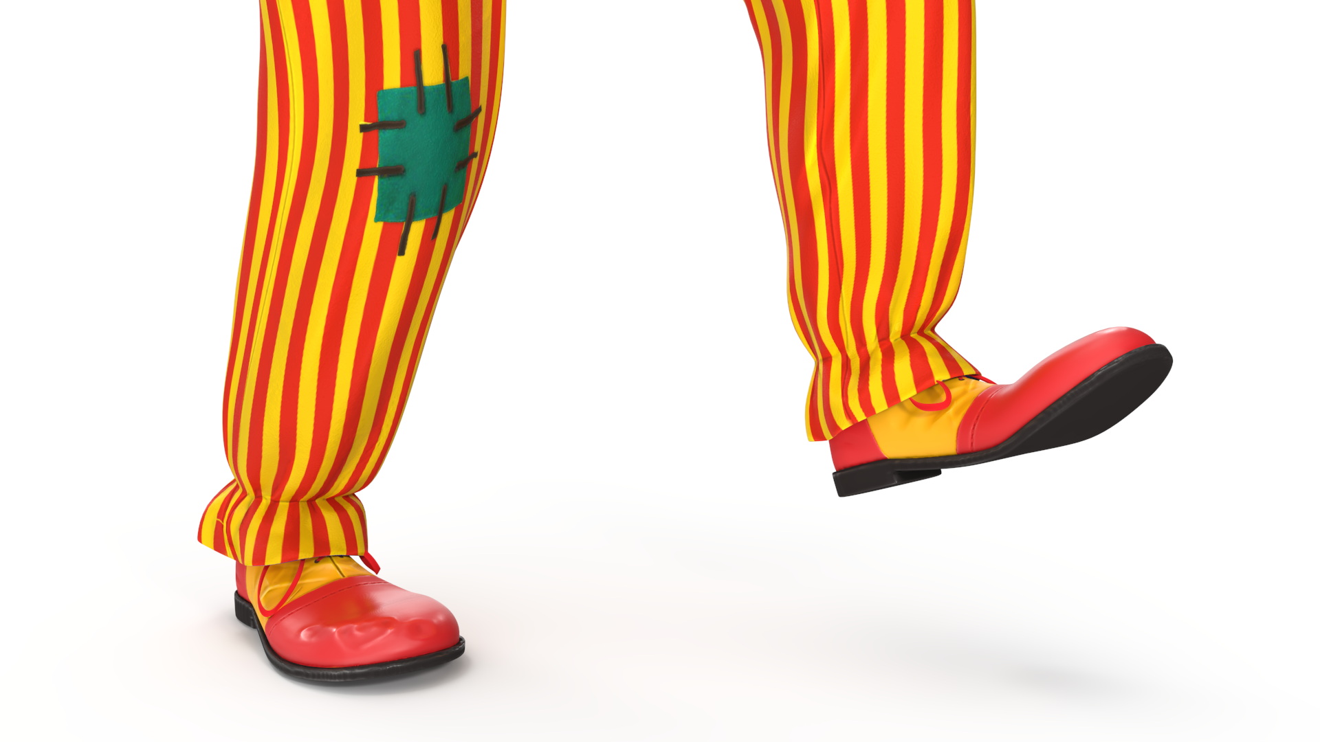 Clown Juggling Henrys Grip Clubs 3D