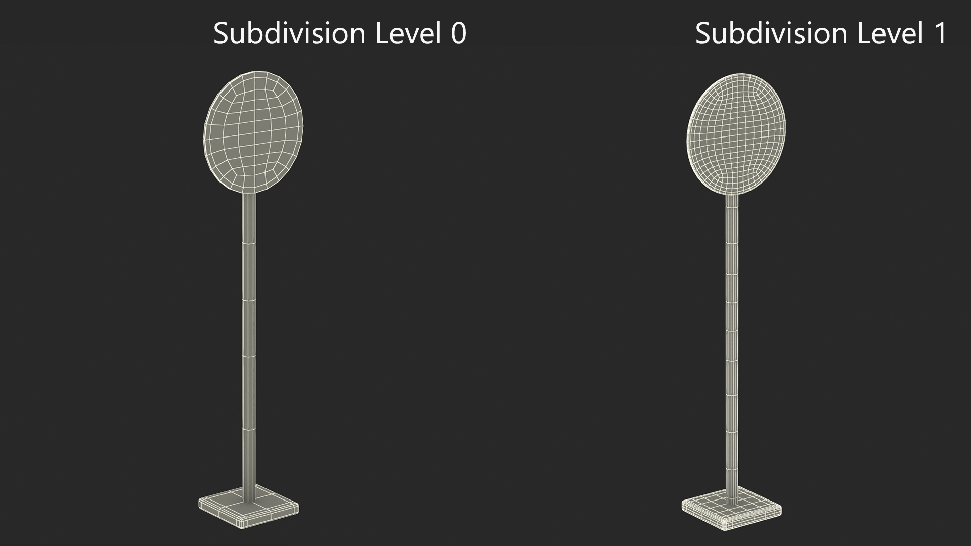 3D Road Sign No Right Turn model