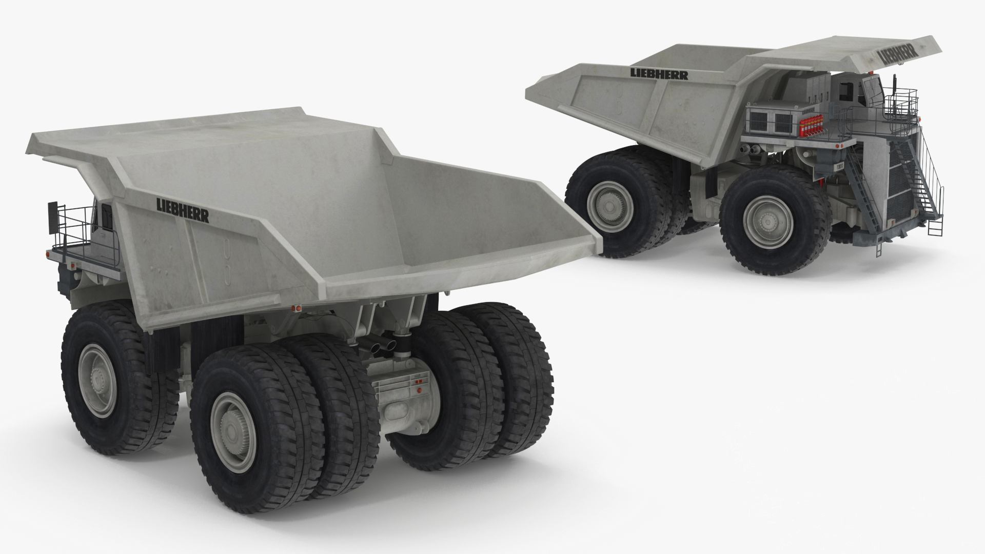 3D Mining Truck Liebherr T 282C model