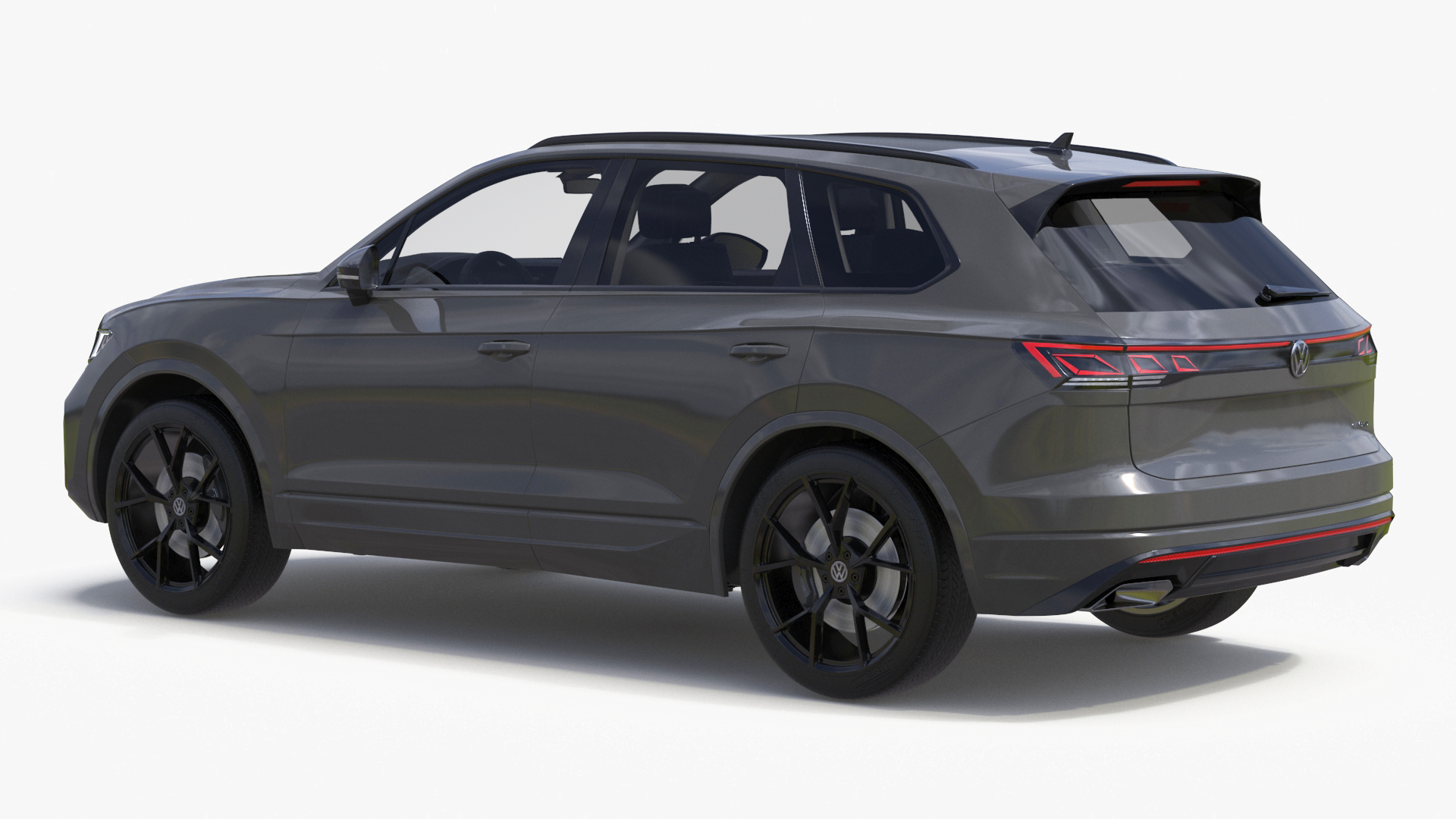 3D Volkswagen Touareg 2024 Grey model