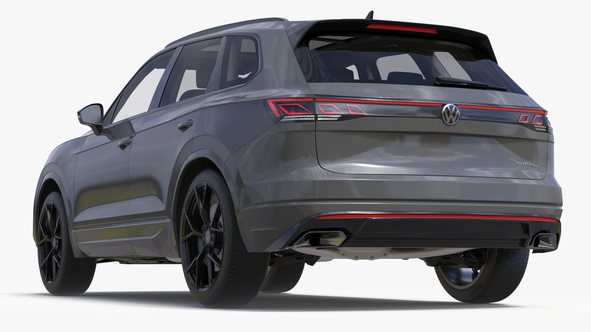 3D Volkswagen Touareg 2024 Grey model