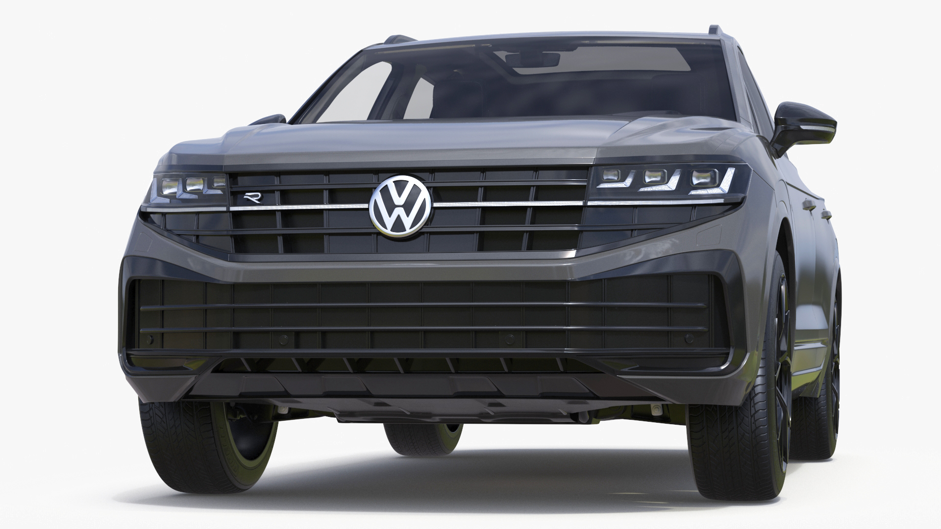 3D Volkswagen Touareg 2024 Grey model