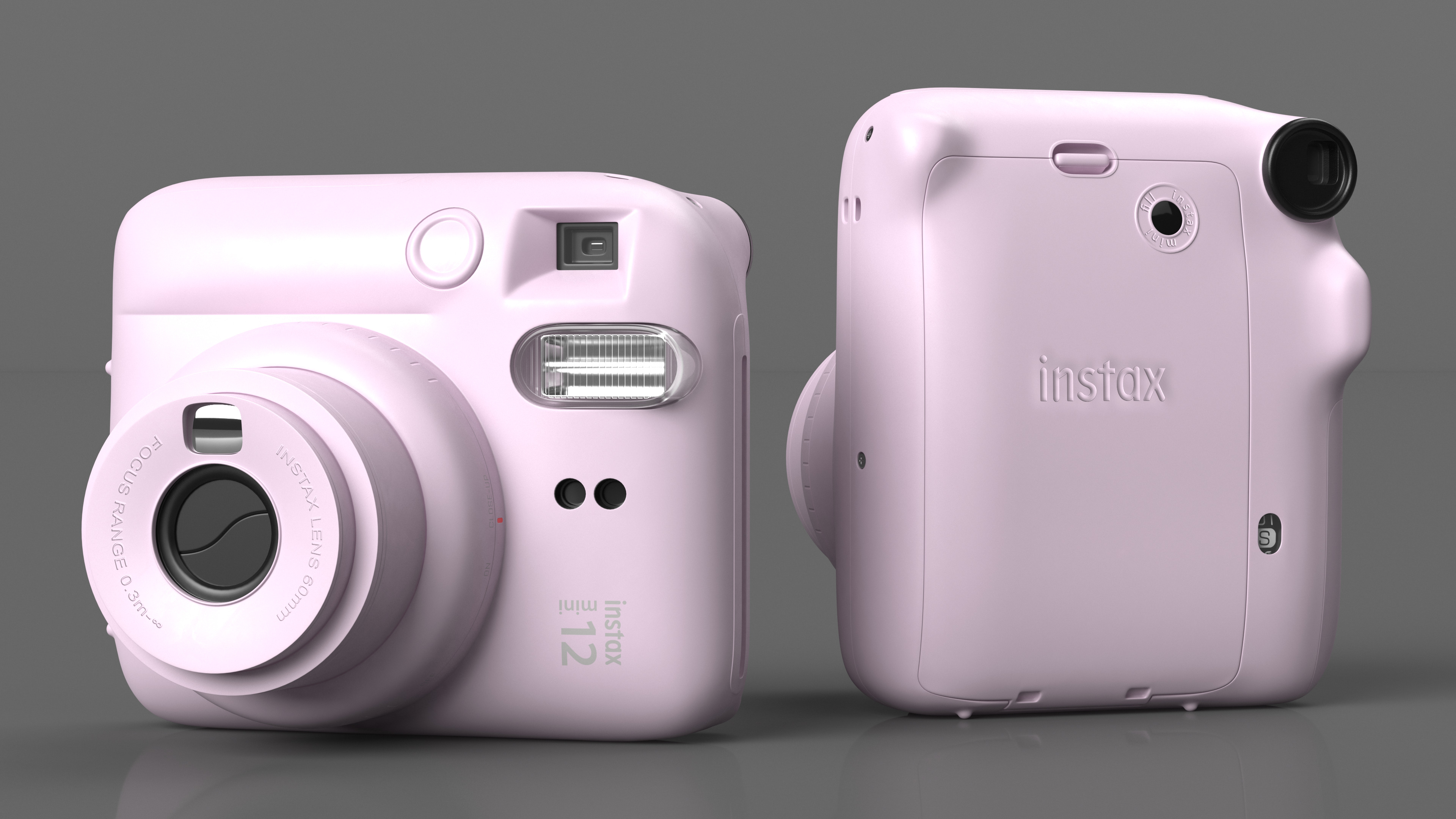 Fujifilm INSTAX Mini 12 Camera Liliac Purple 3D model