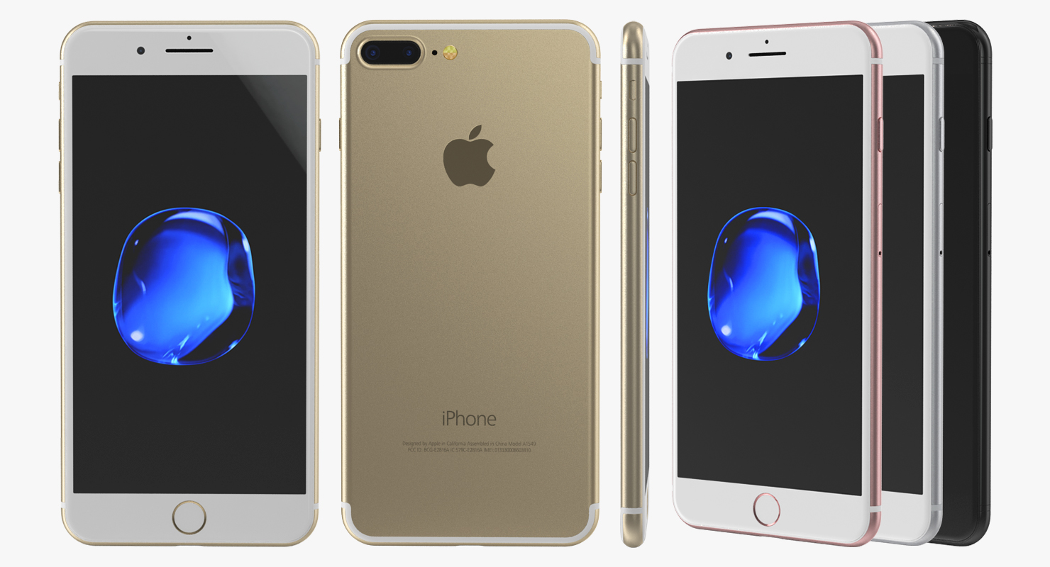 IPhone 7 Plus Set 3D