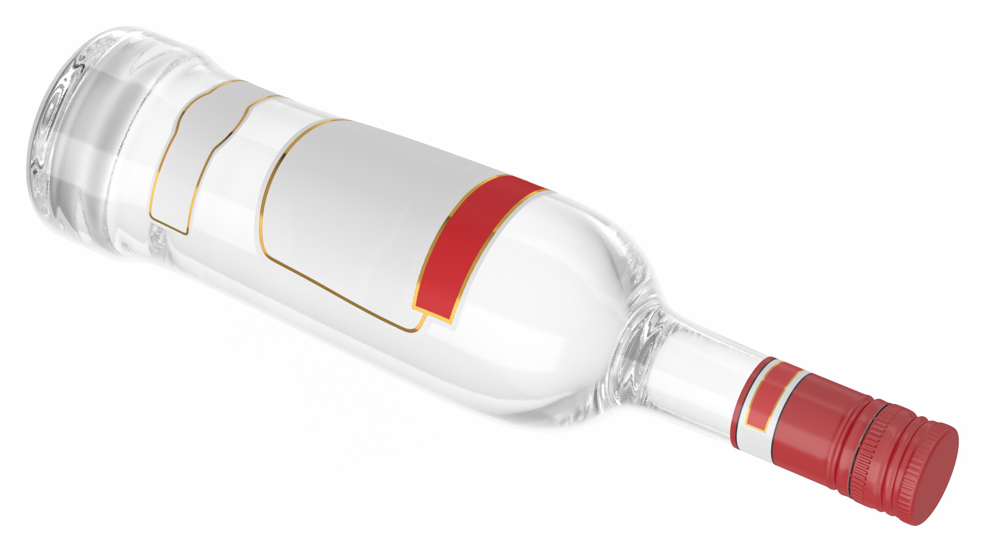 3D model Liqueur 750ml Bottle