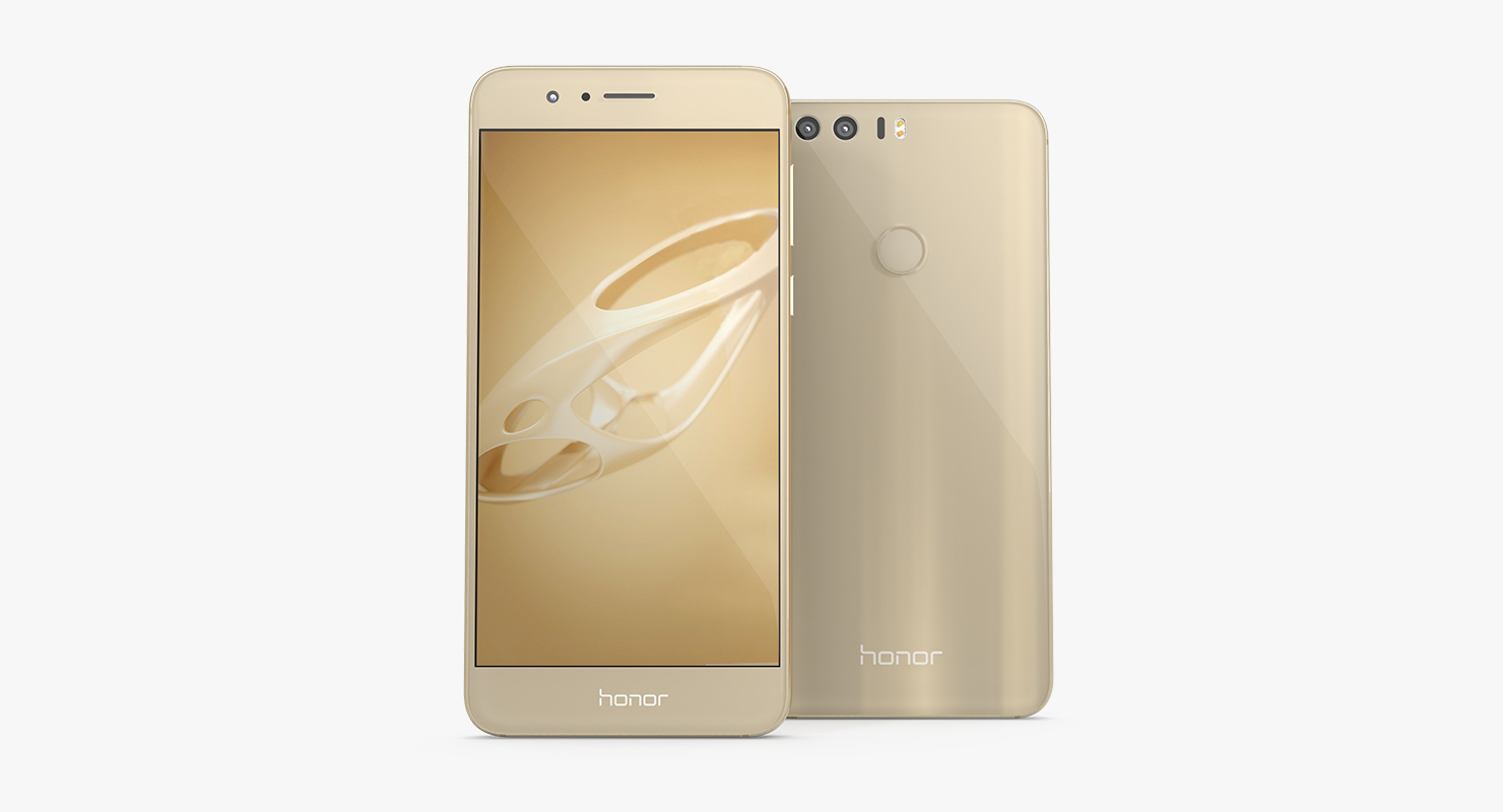 3D Huawei Honor 8 Set model