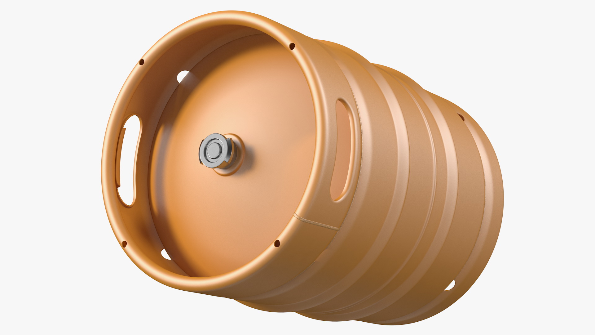 Color Beer Keg 3D model