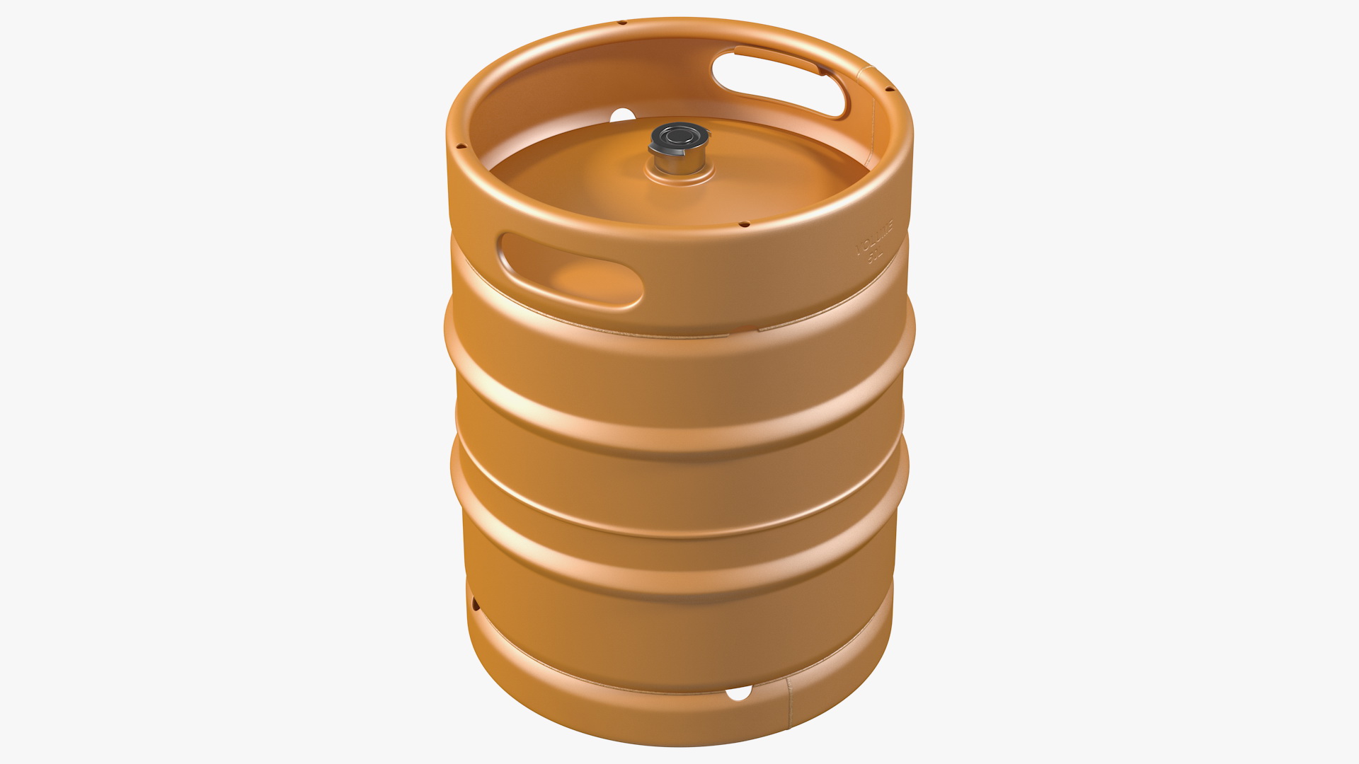 Color Beer Keg 3D model