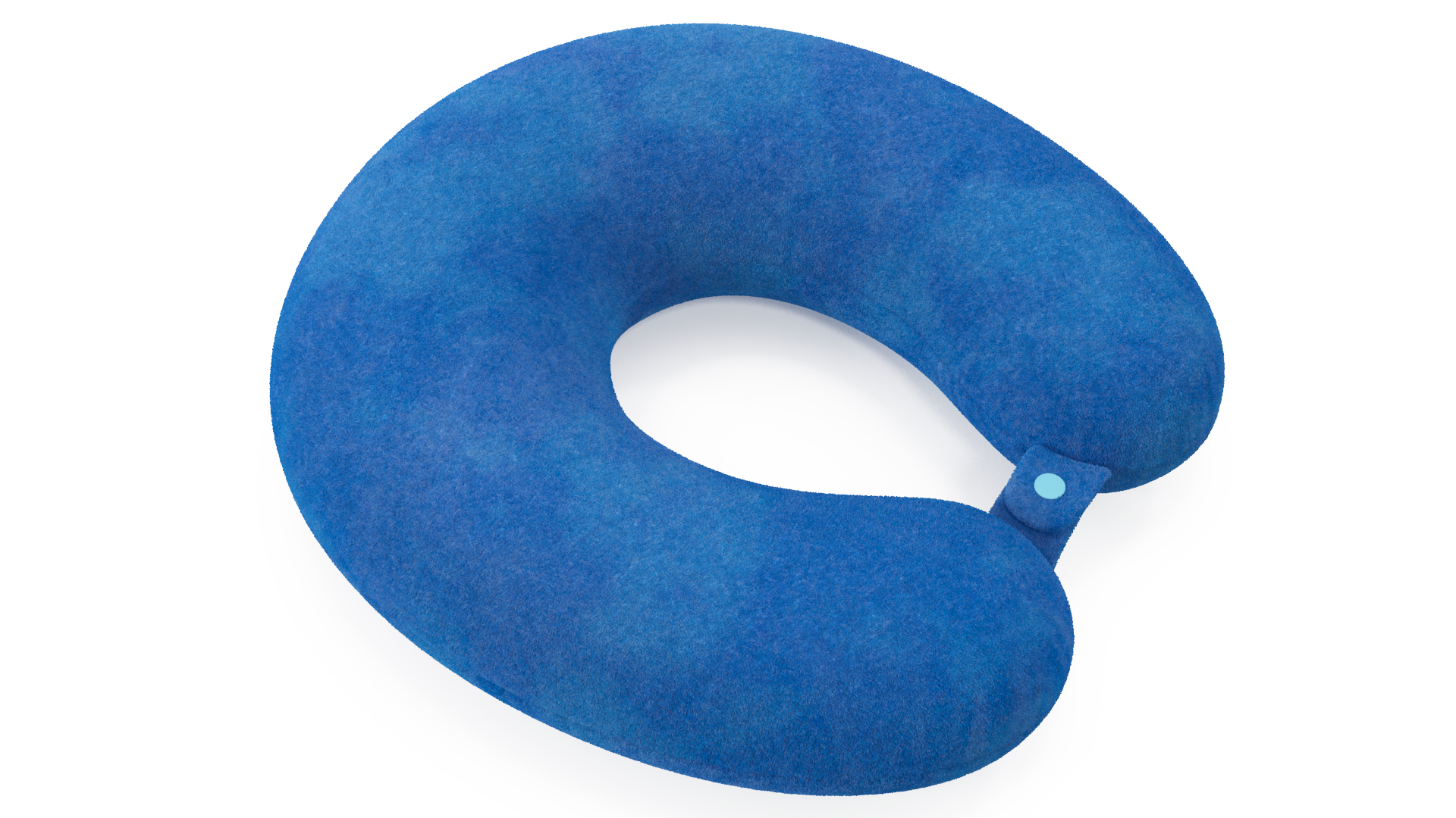 Microfiber Neck Travel Pillow 3D model