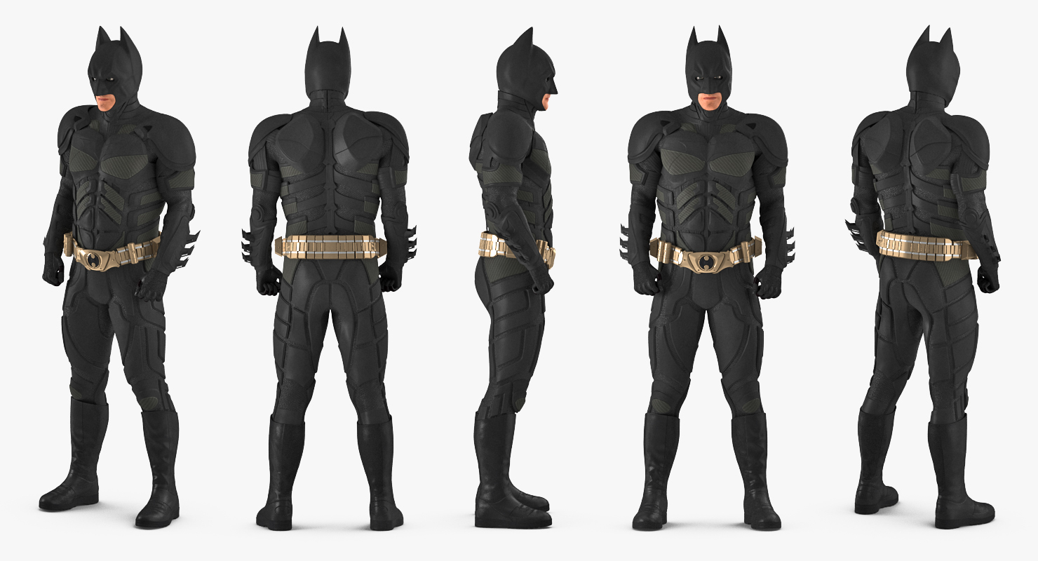 3D model Batman Standing Pose