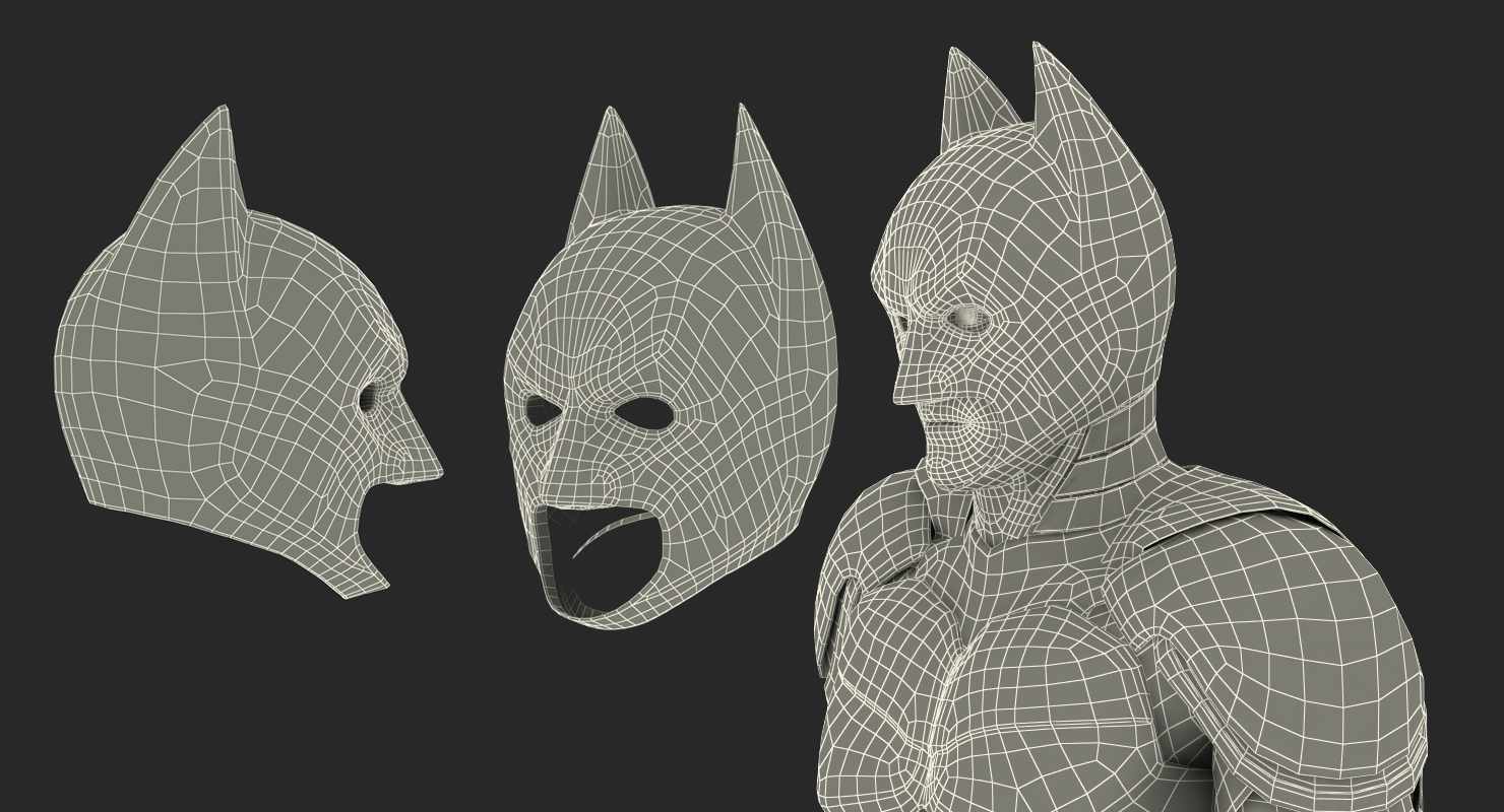 3D model Batman Standing Pose