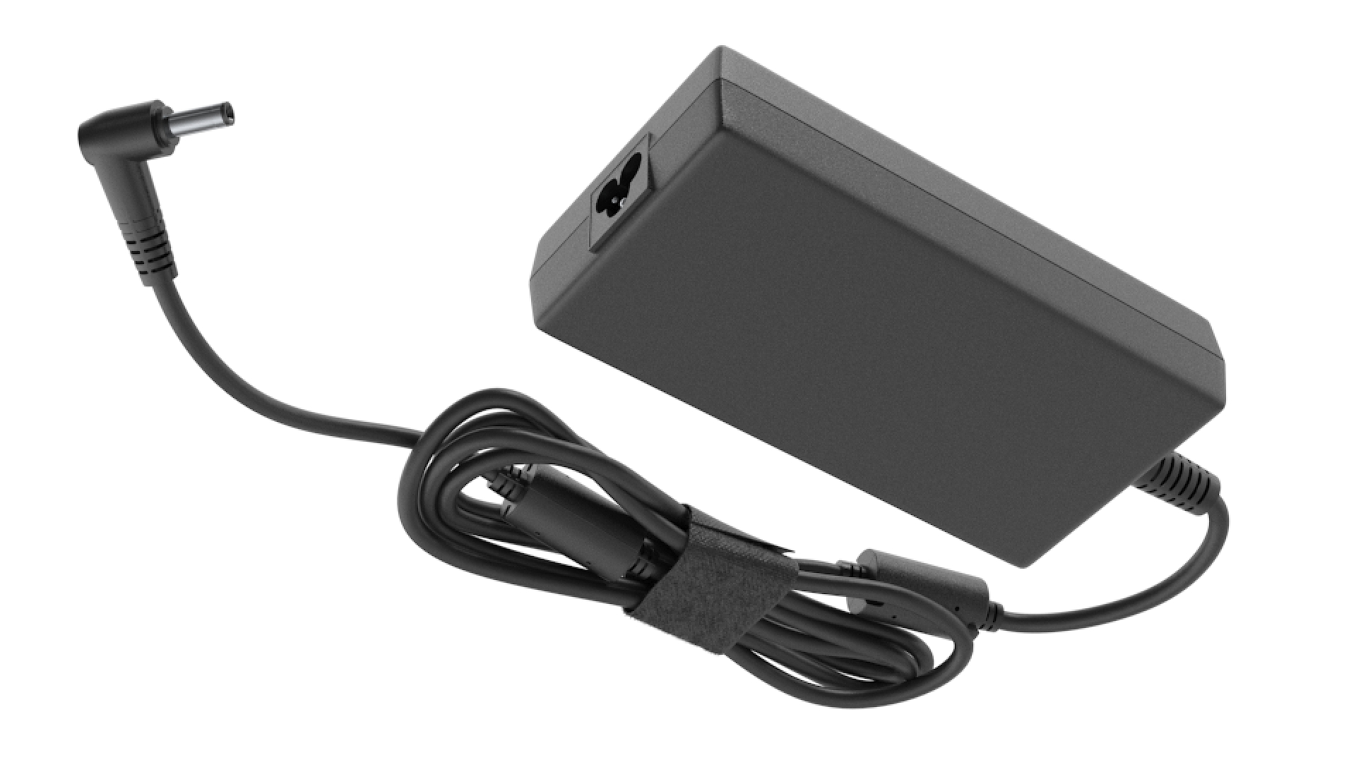 Power supply laptop charger Rolled 3D model