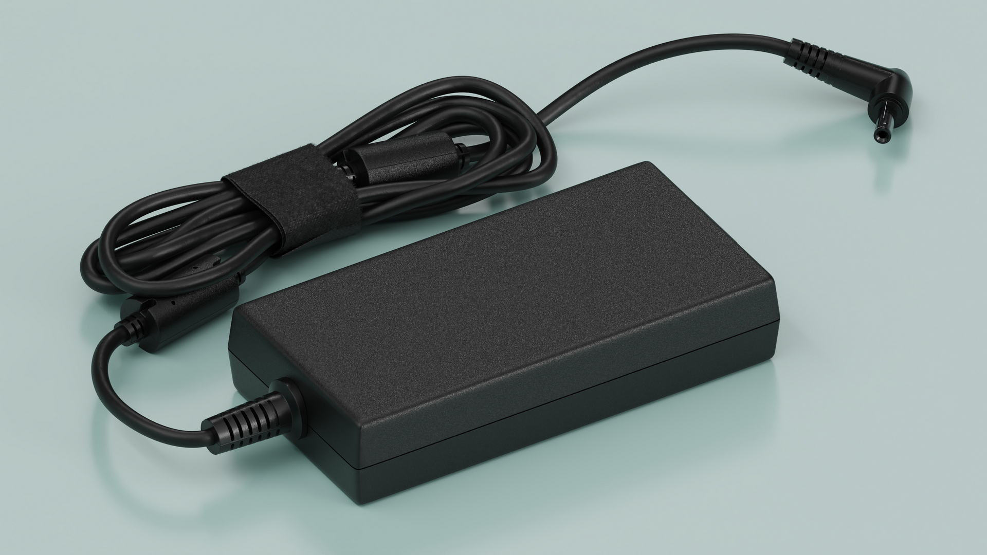 Power supply laptop charger Rolled 3D model