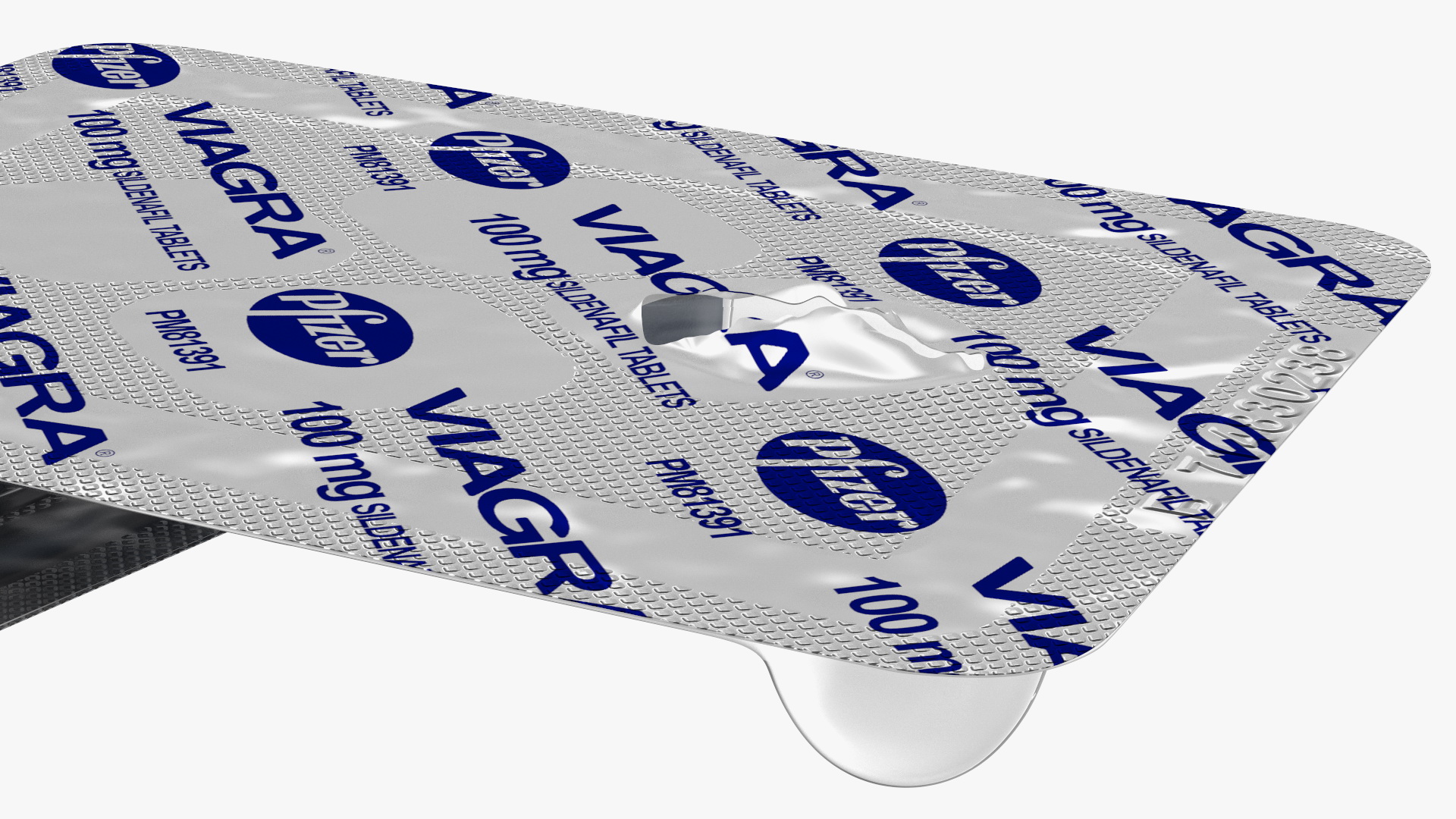 3D Bunch of Viagra Pills