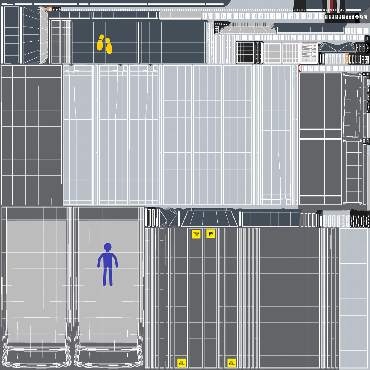 3D X-Ray Body Scanner model