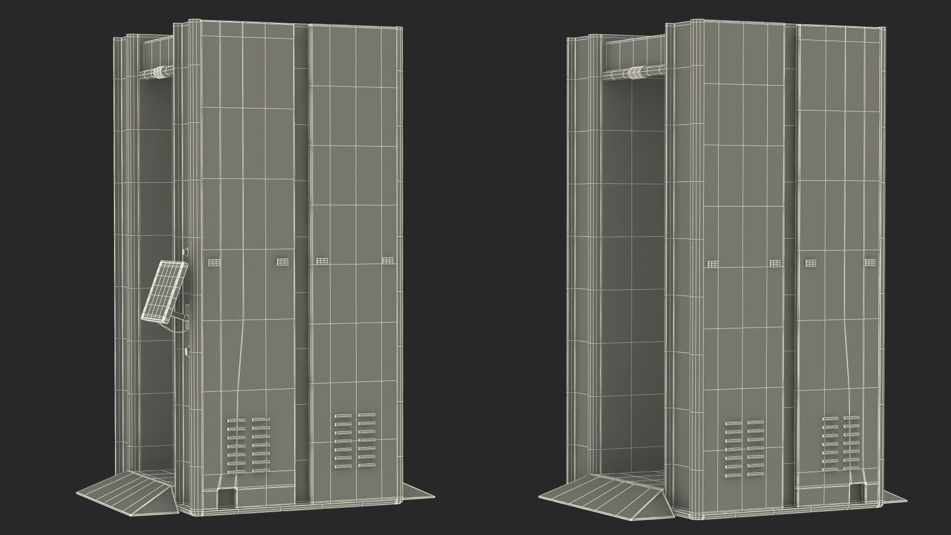 3D X-Ray Body Scanner model