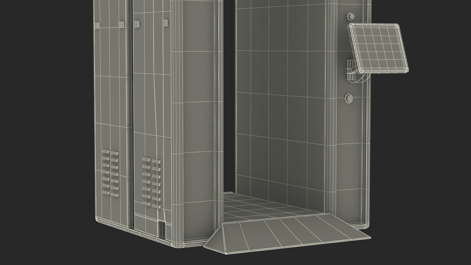 3D X-Ray Body Scanner model