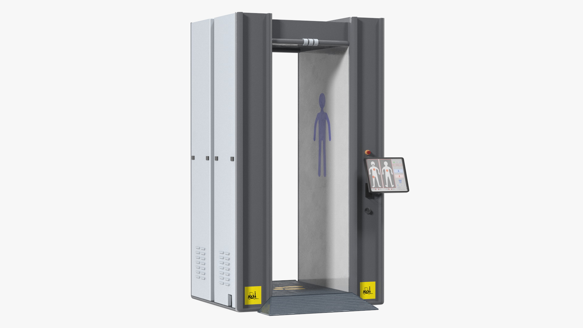 3D X-Ray Body Scanner model