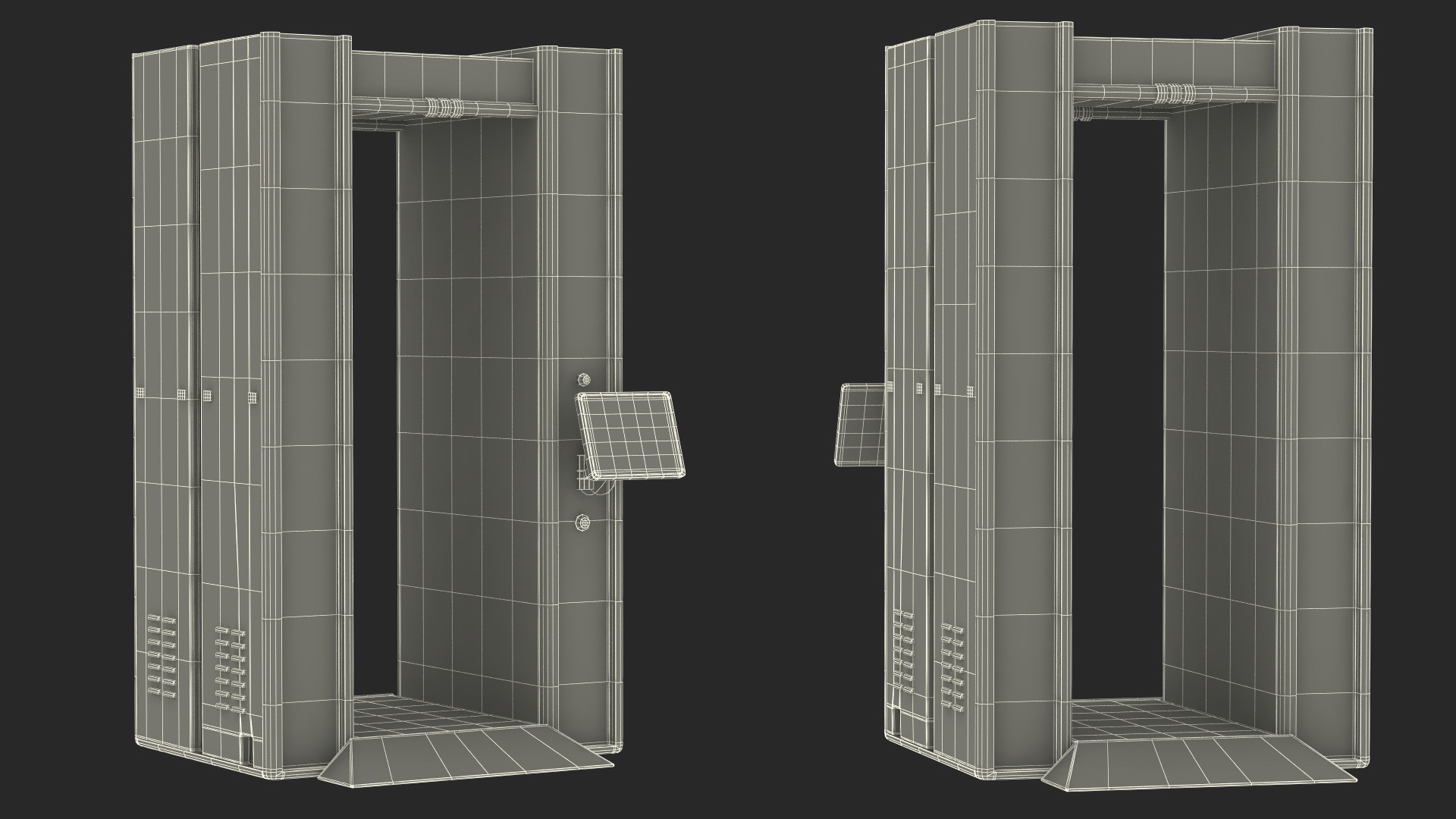 3D X-Ray Body Scanner model