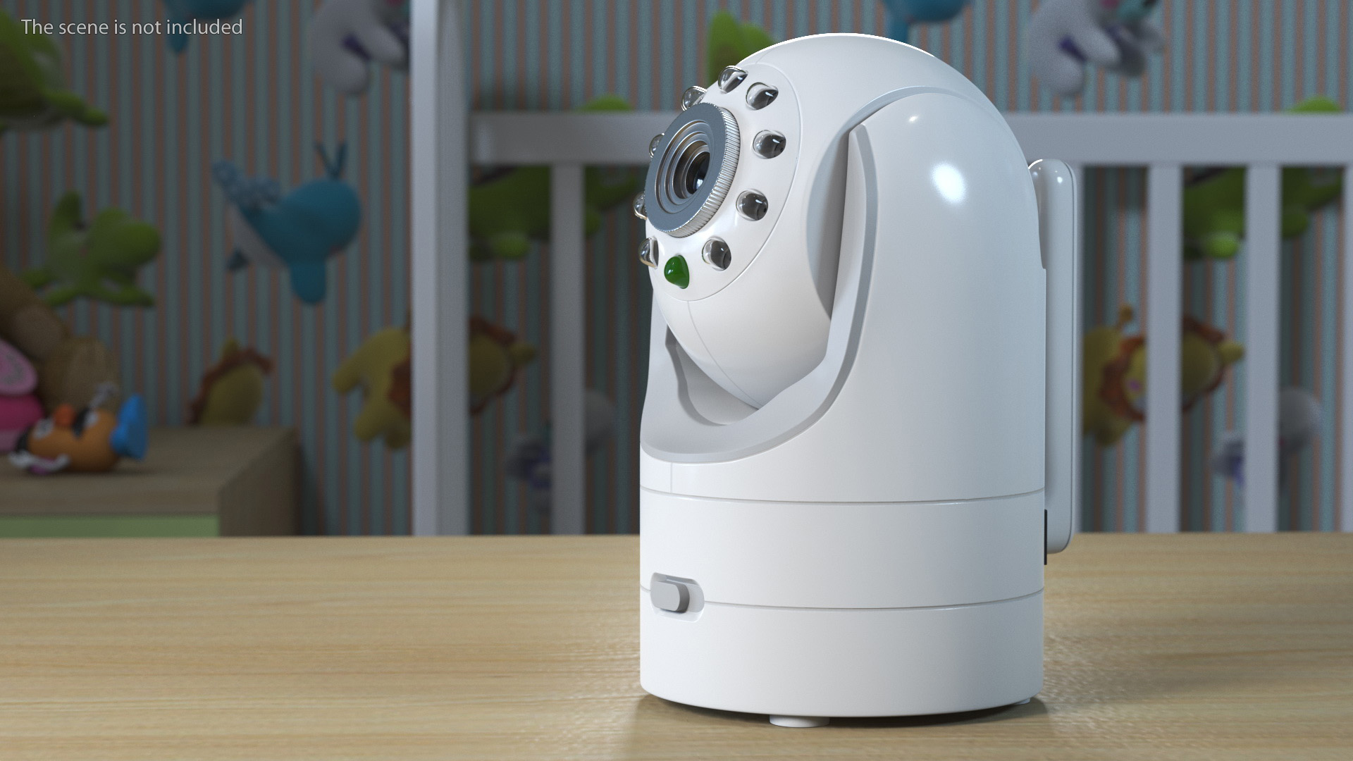 3D model Wireless WiFi CCTV Camera