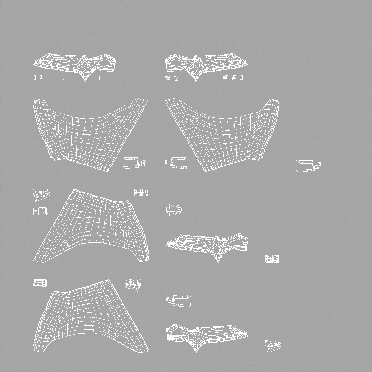 3D Tesla Model S Frame 3