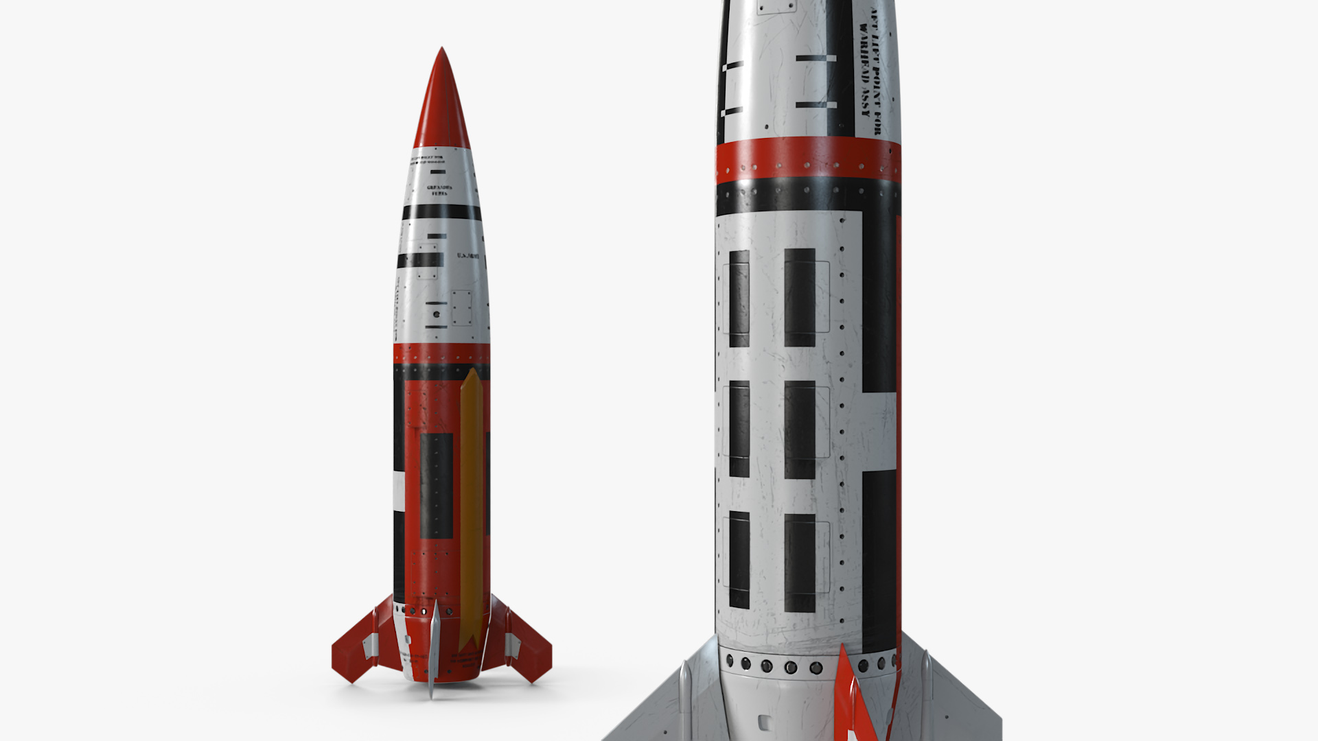 Air-to-Surface Missile ATACMS 3D model