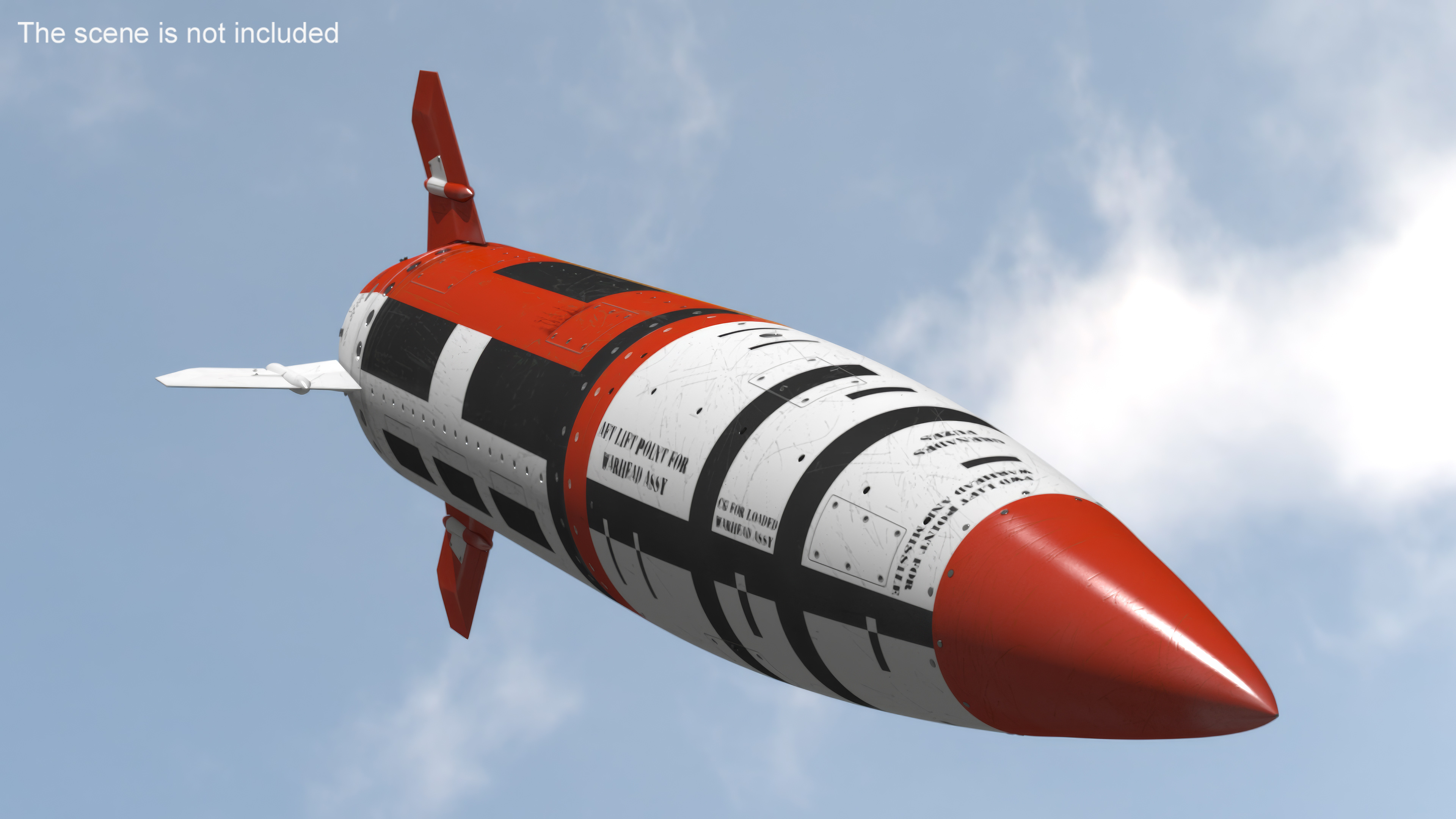 Air-to-Surface Missile ATACMS 3D model