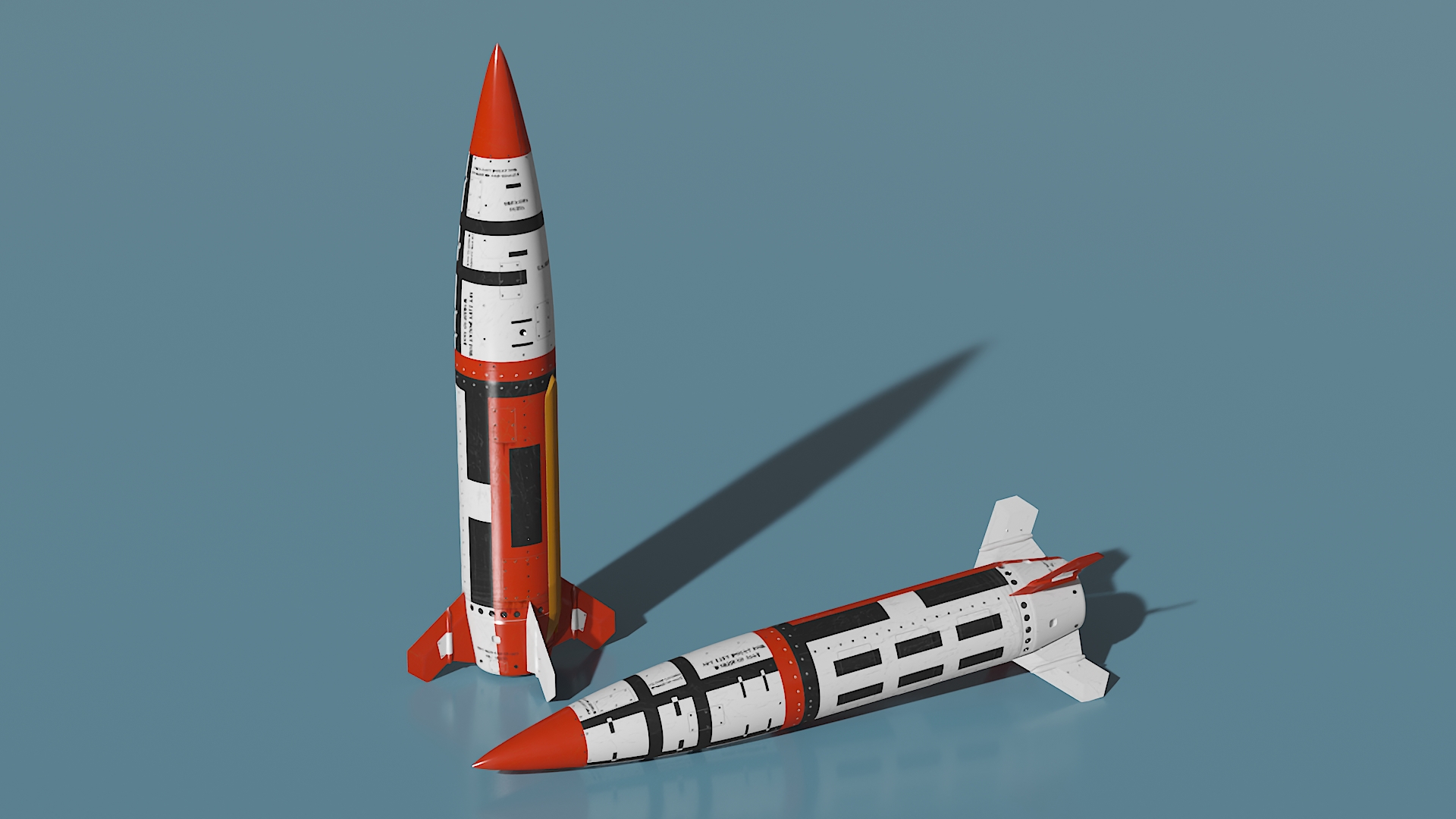 Air-to-Surface Missile ATACMS 3D model