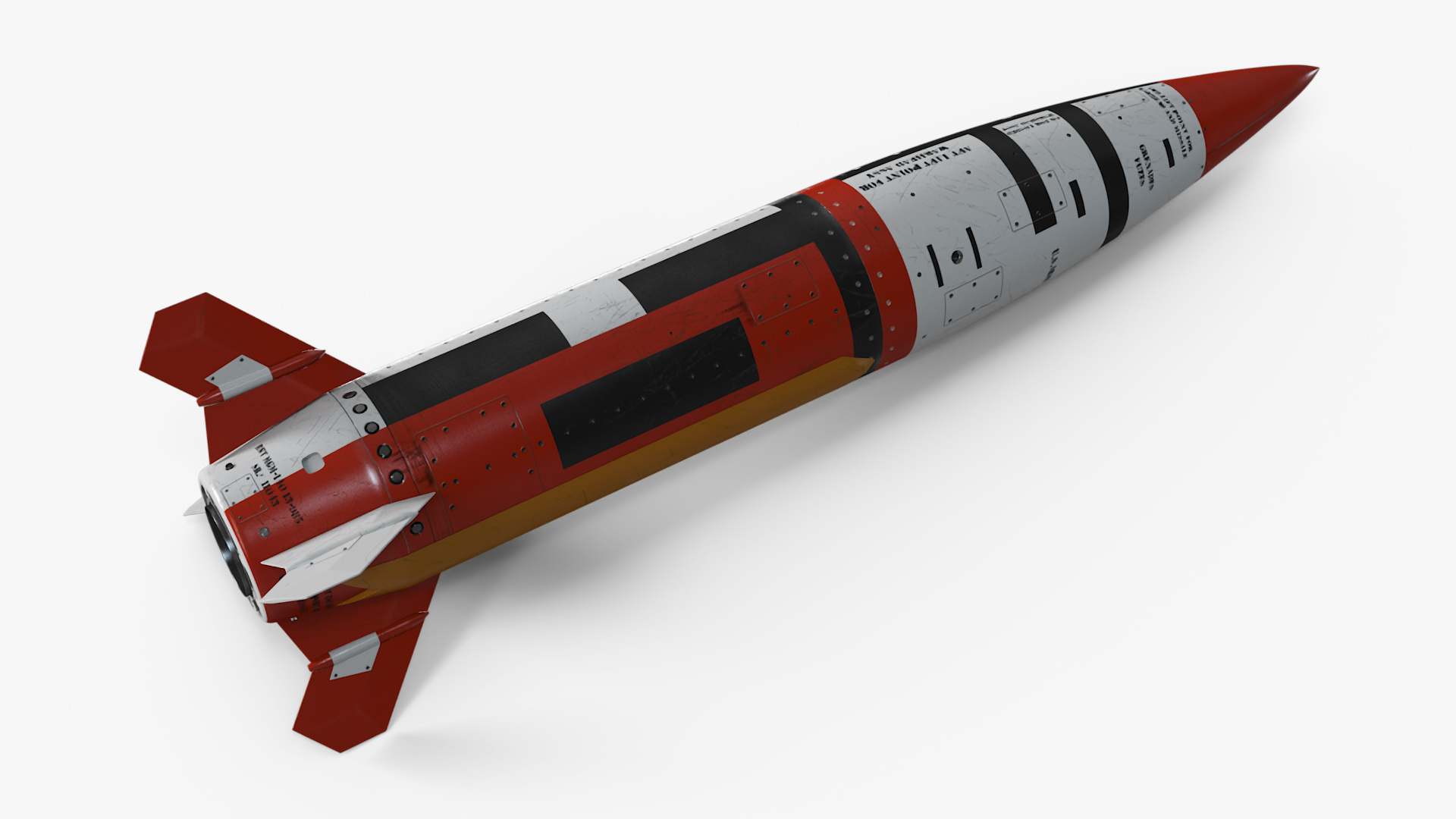 Air-to-Surface Missile ATACMS 3D model