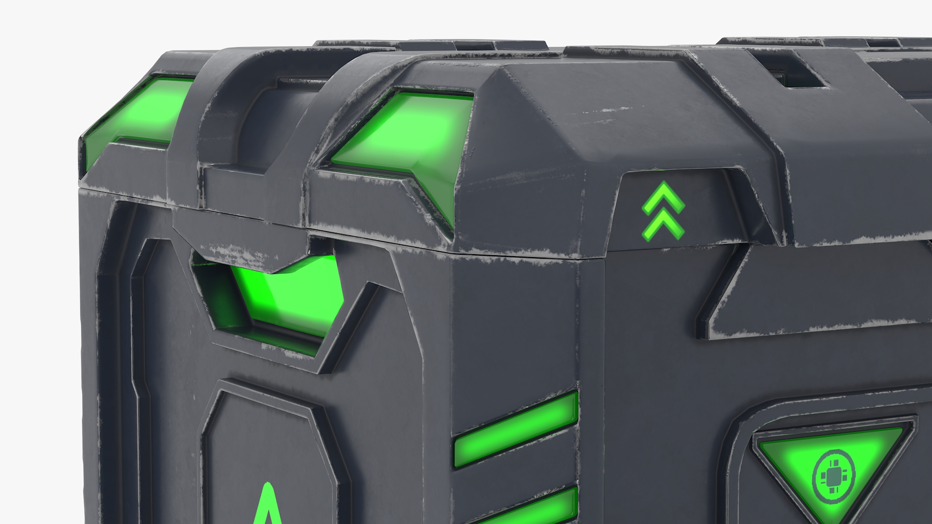 3D Sci-Fi Container