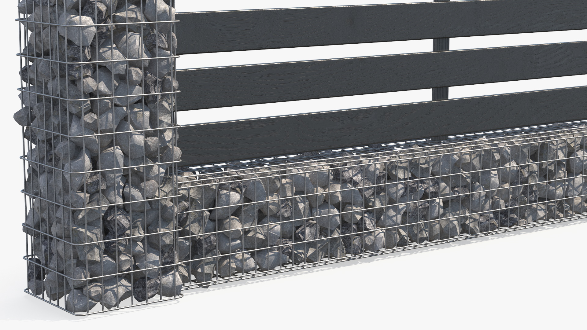 Gabion Fence 3D