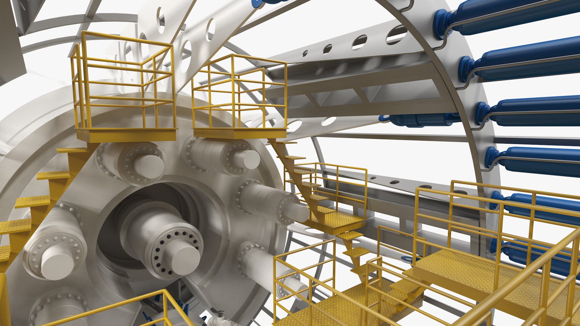 Tunnel Boring Machine Cutterhead 3D