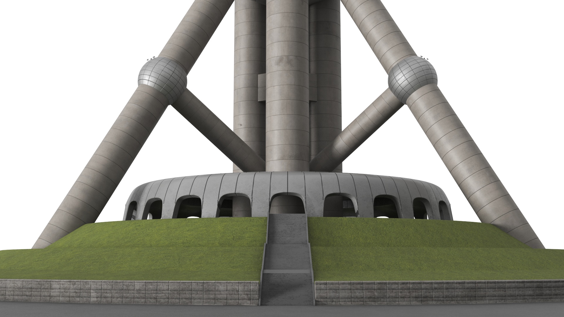 Shanghai Oriental Pearl Tower 3D model