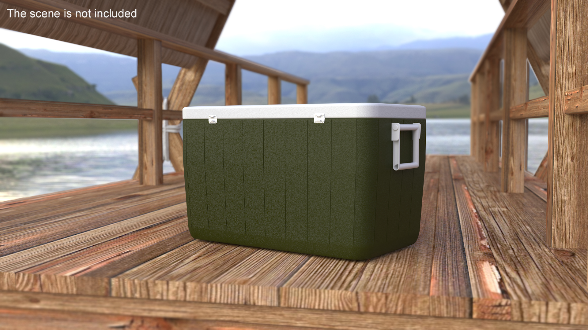 Ice Cooler Box 3D model