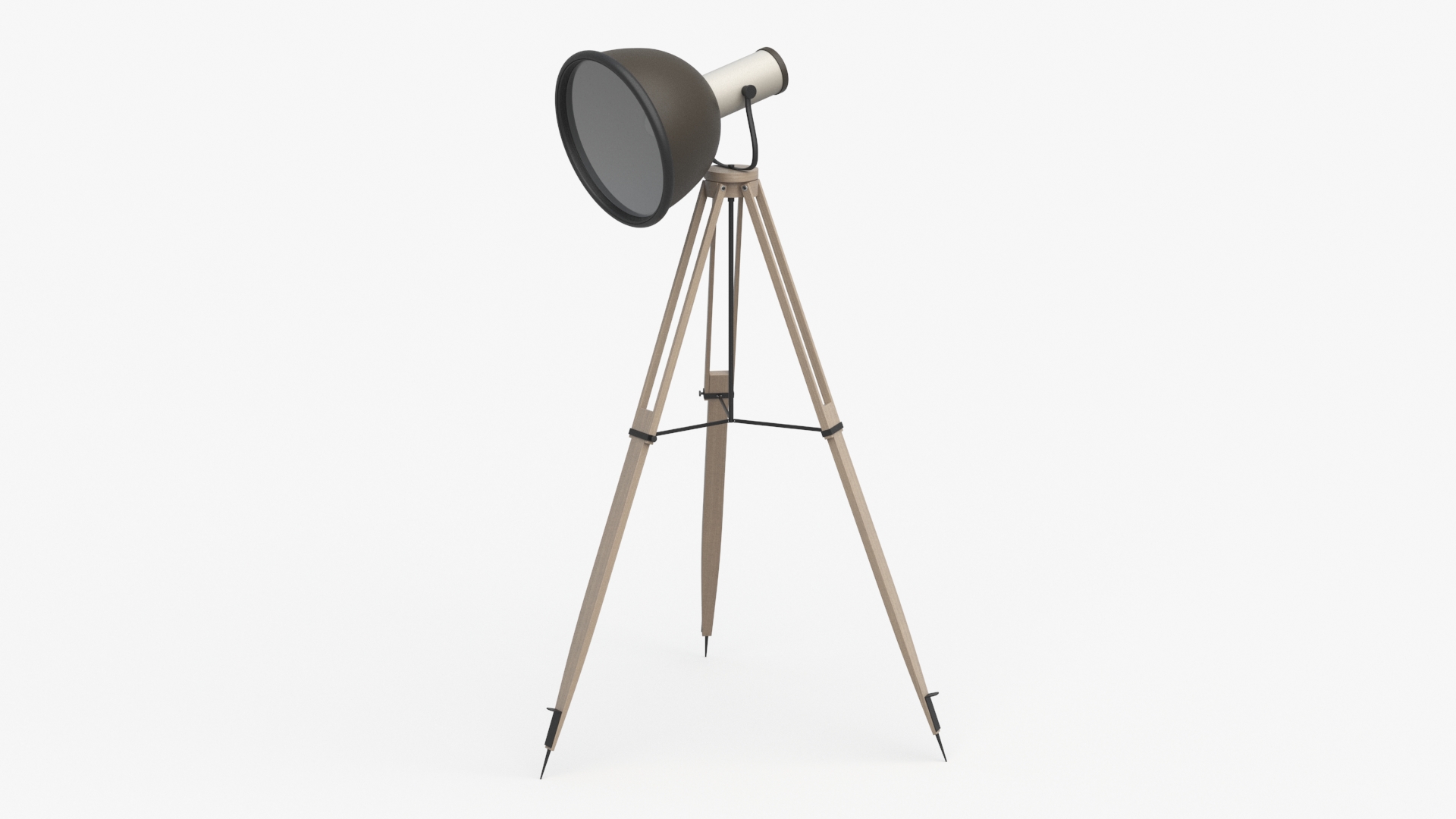 3D model Tripod Floorstanding Lamp