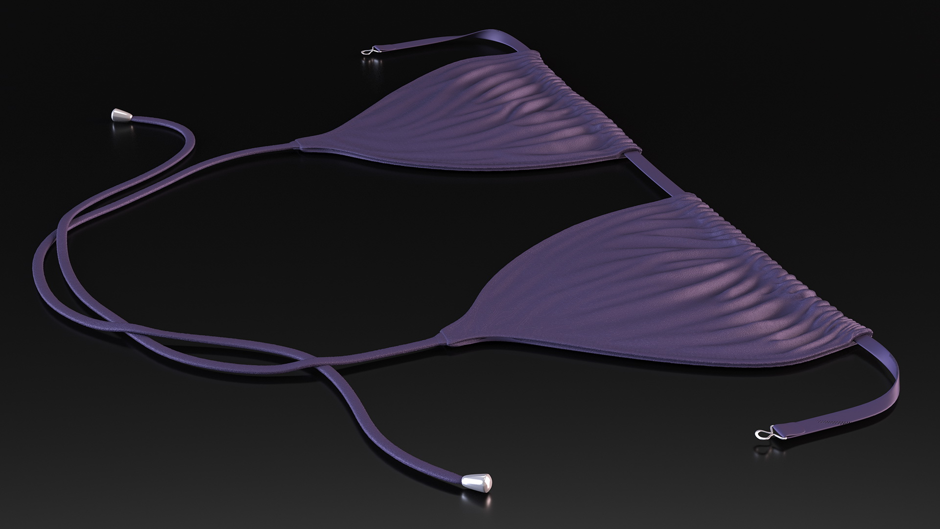 Triangle Bikini Top 3D model