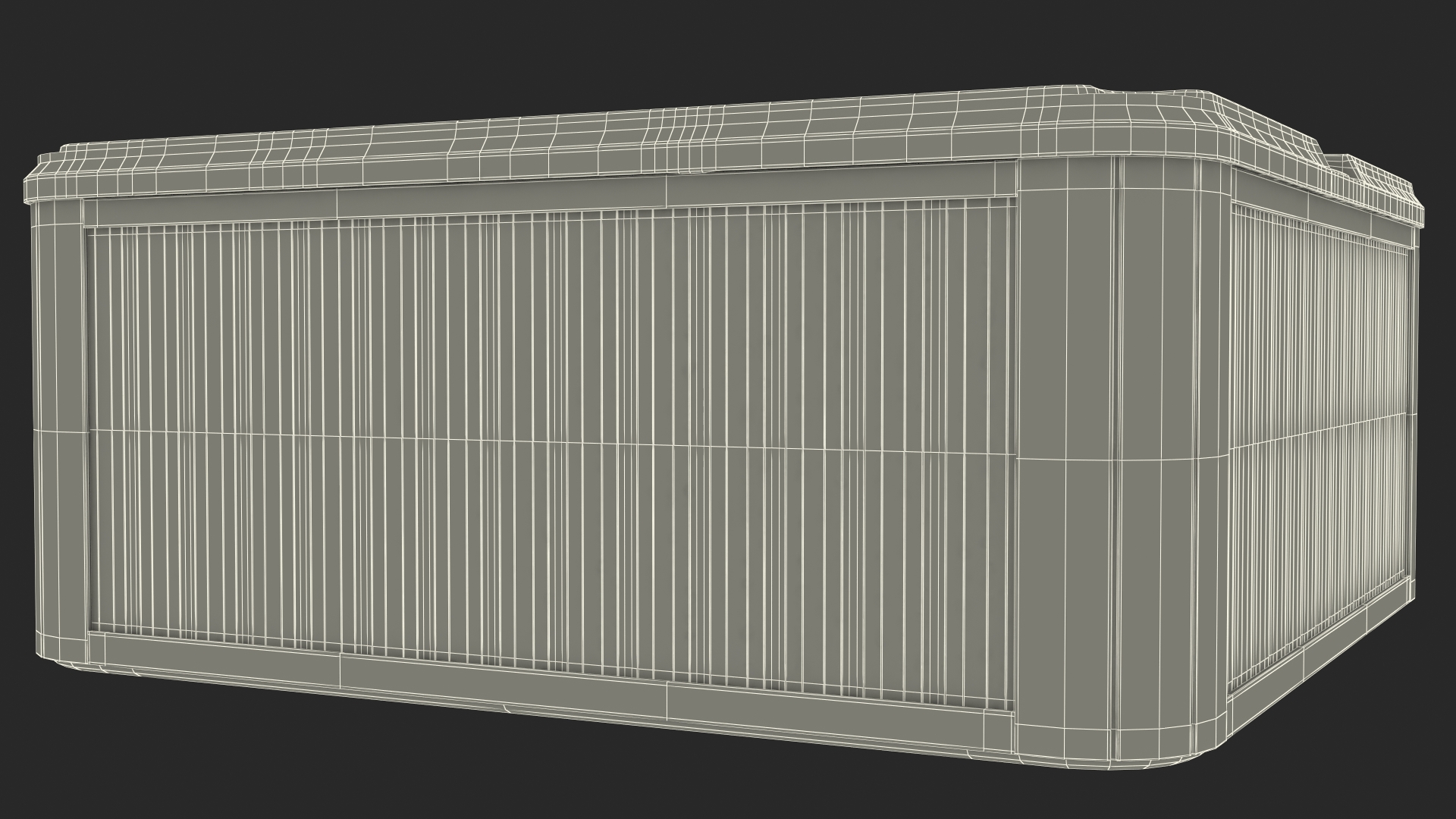 3D Hot Tub with Water model