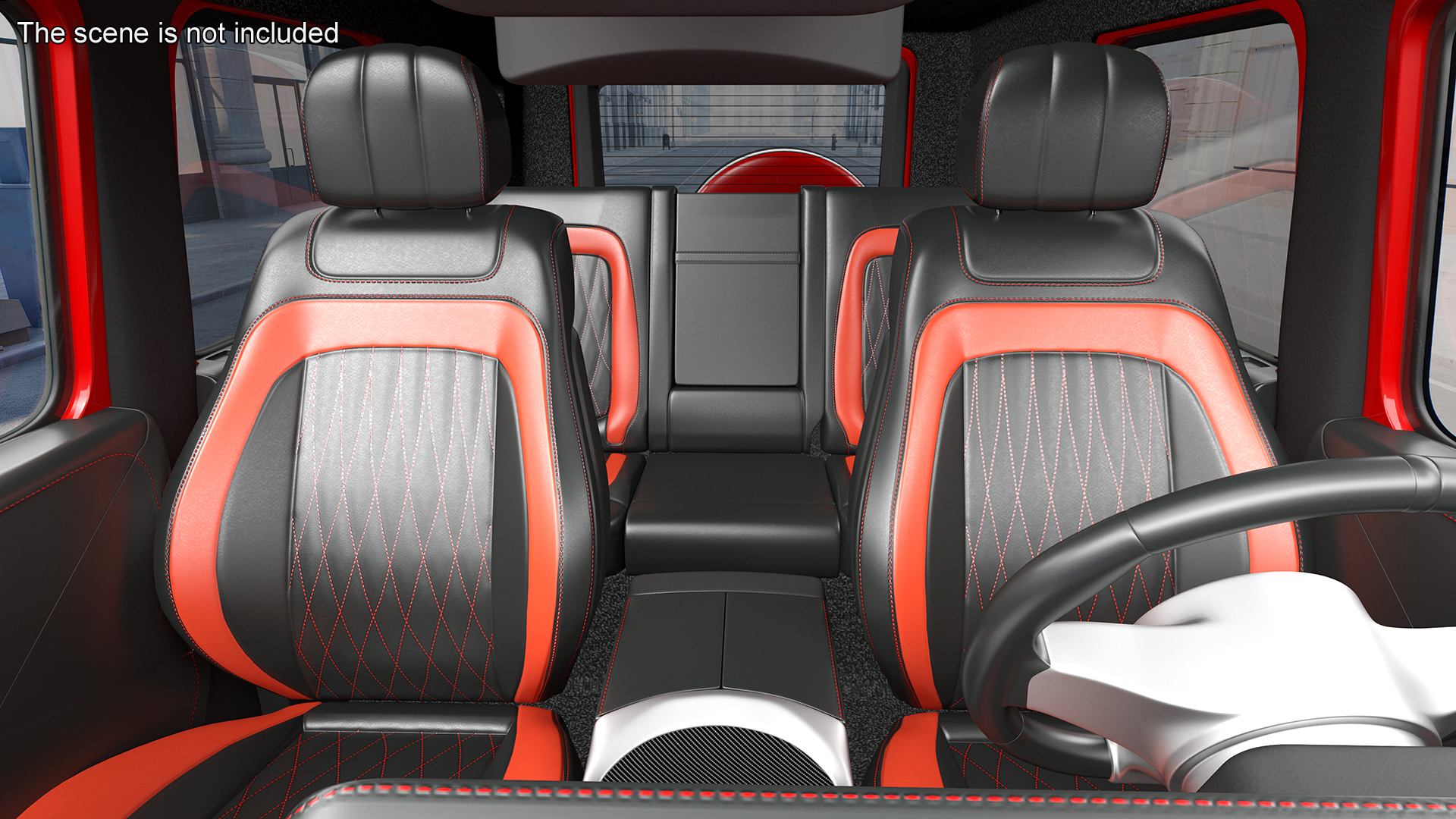 Mercedes-Benz G63 AMG 2019 Simple Interior 3D