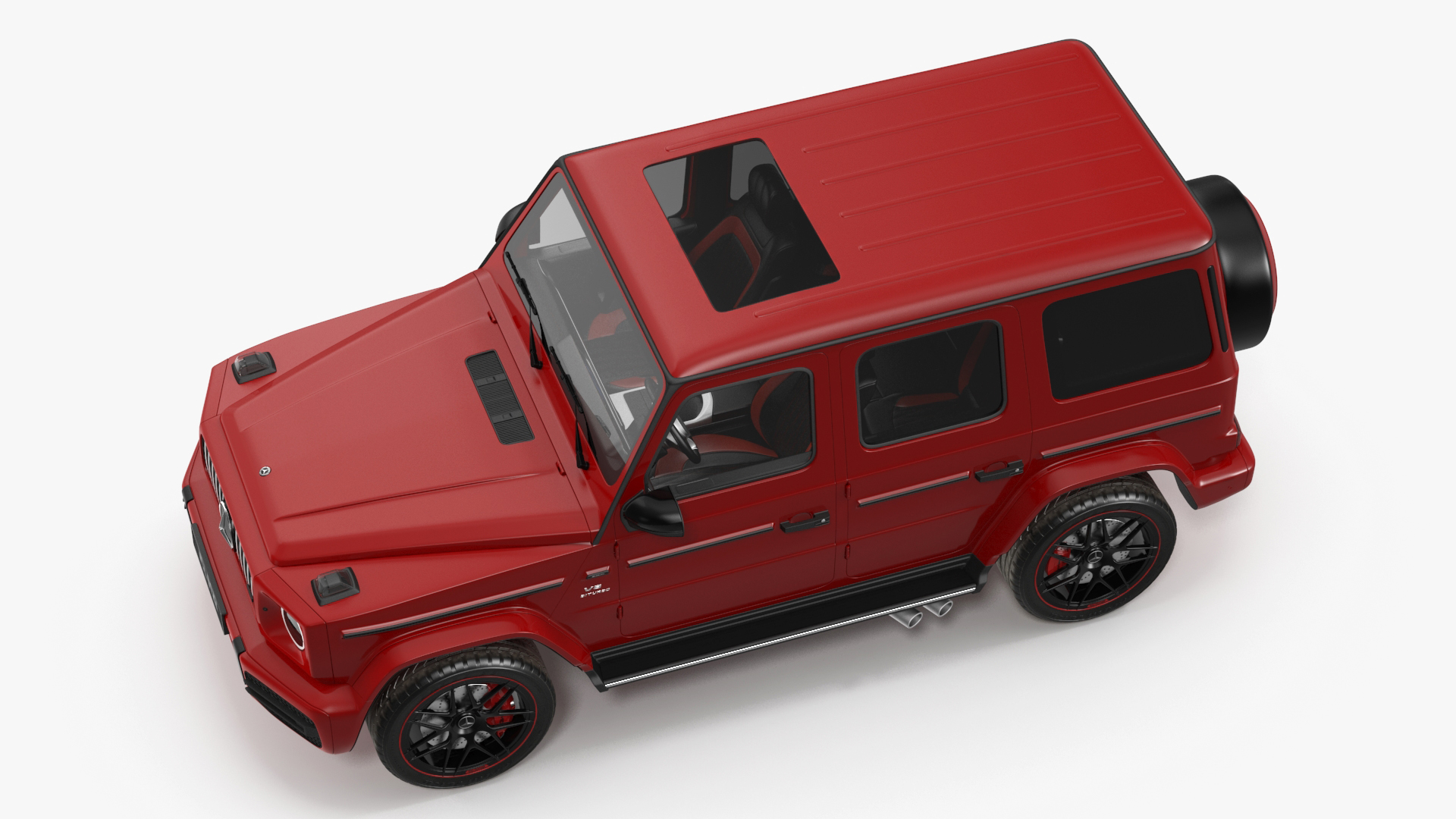 Mercedes-Benz G63 AMG 2019 Simple Interior 3D