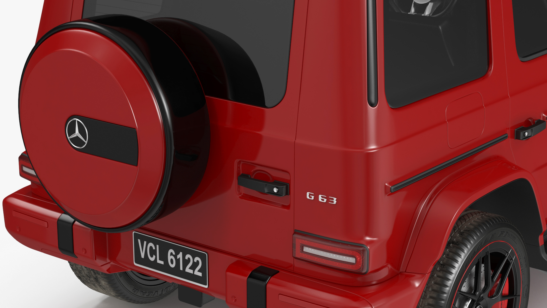 Mercedes-Benz G63 AMG 2019 Simple Interior 3D