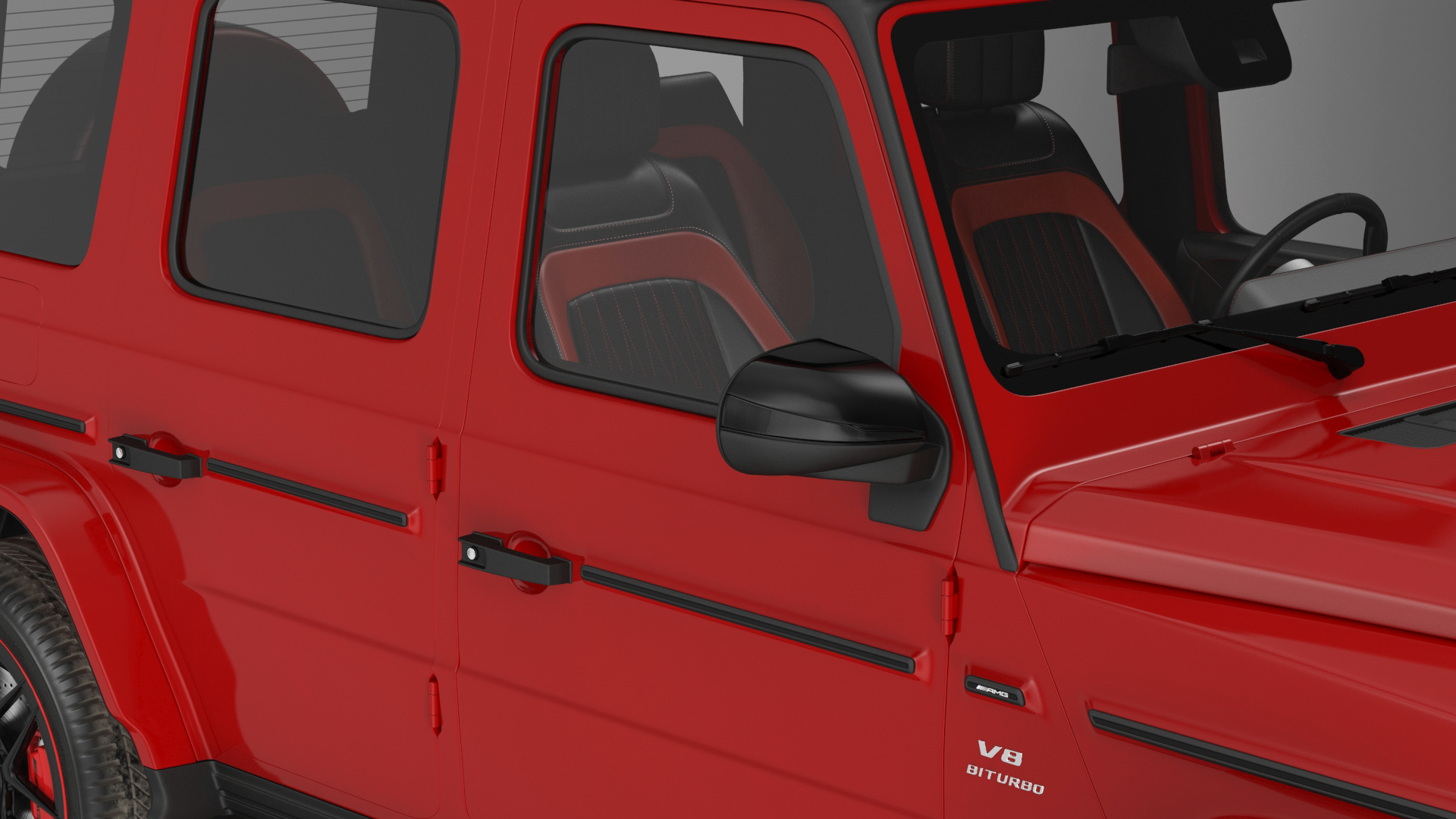 Mercedes-Benz G63 AMG 2019 Simple Interior 3D