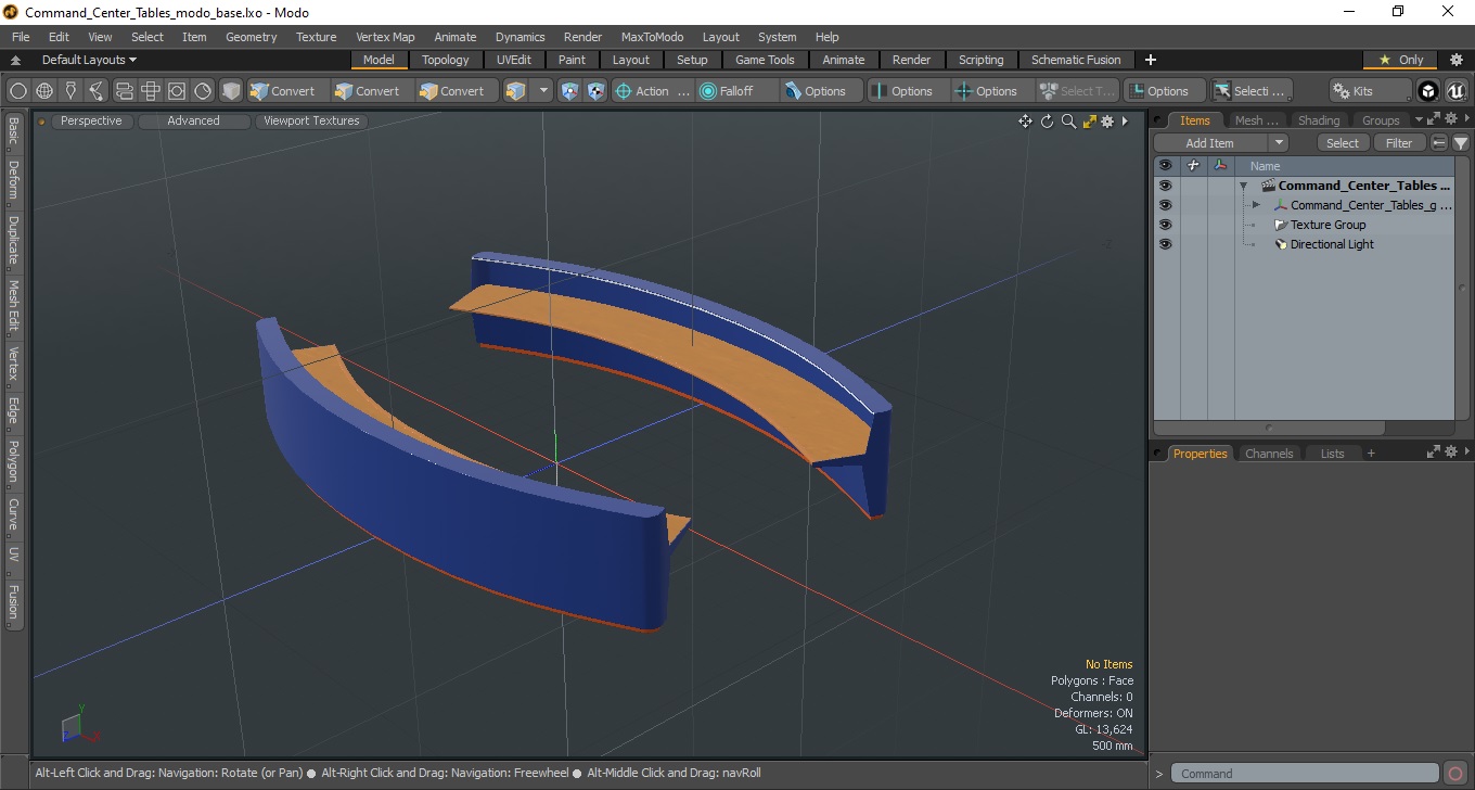 3D Command Center Tables