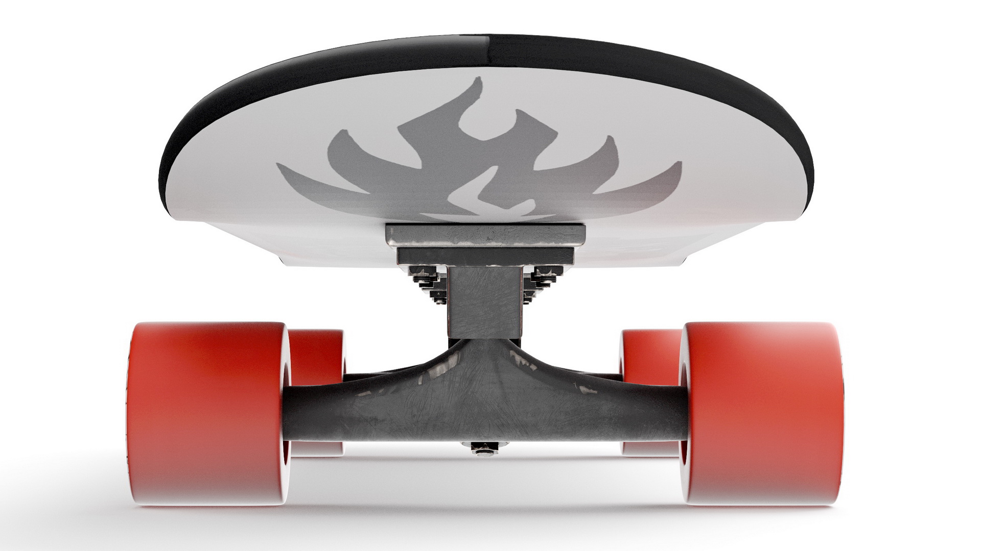 3D model Classic Skateboard Black Label