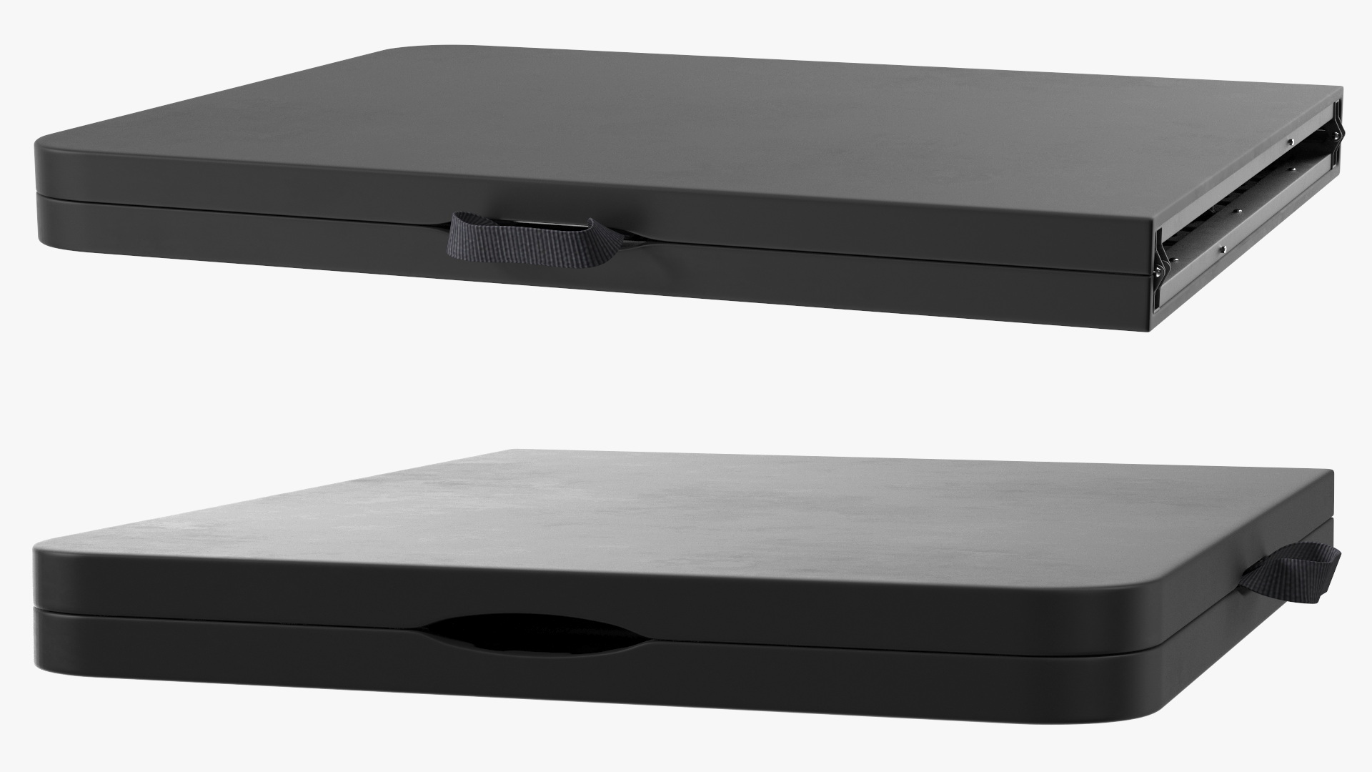 3D model Deluxe Folded Table Black