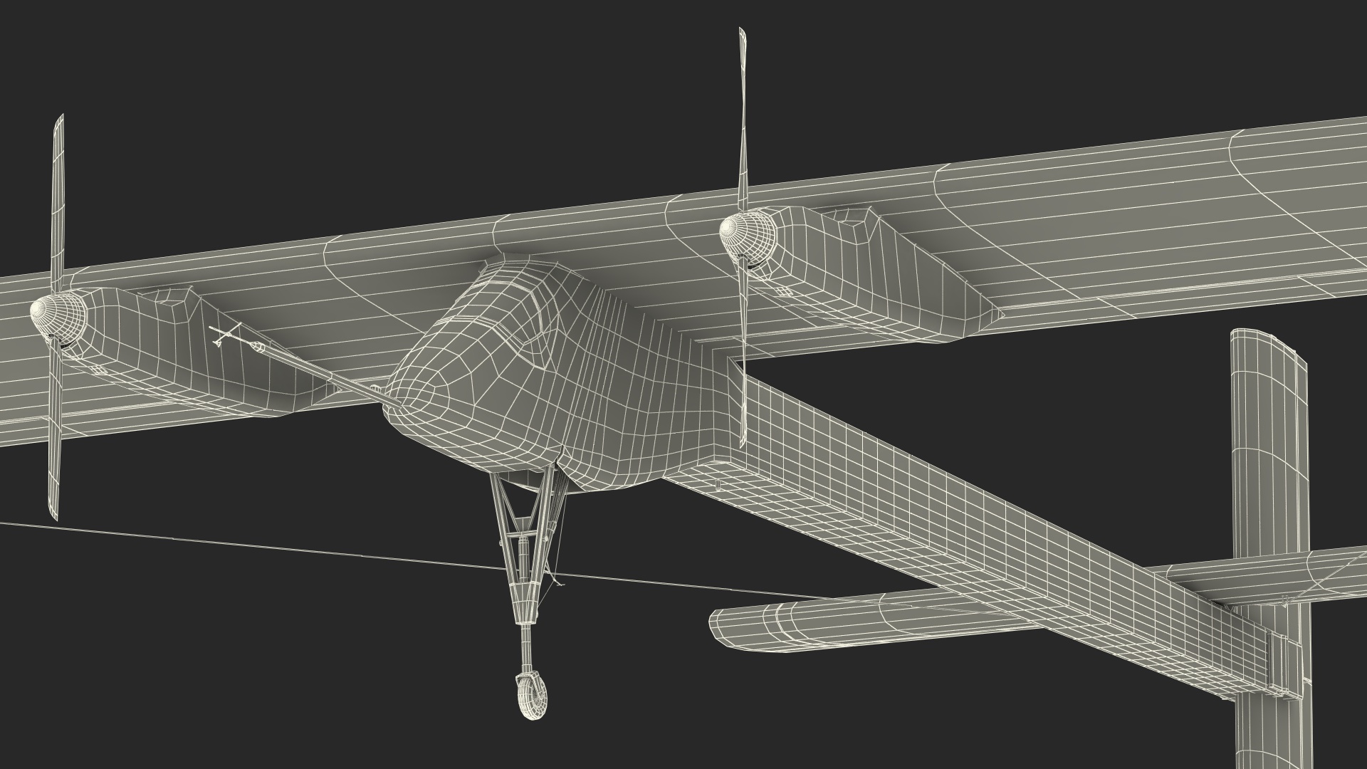 3D Solar Energy Airplane