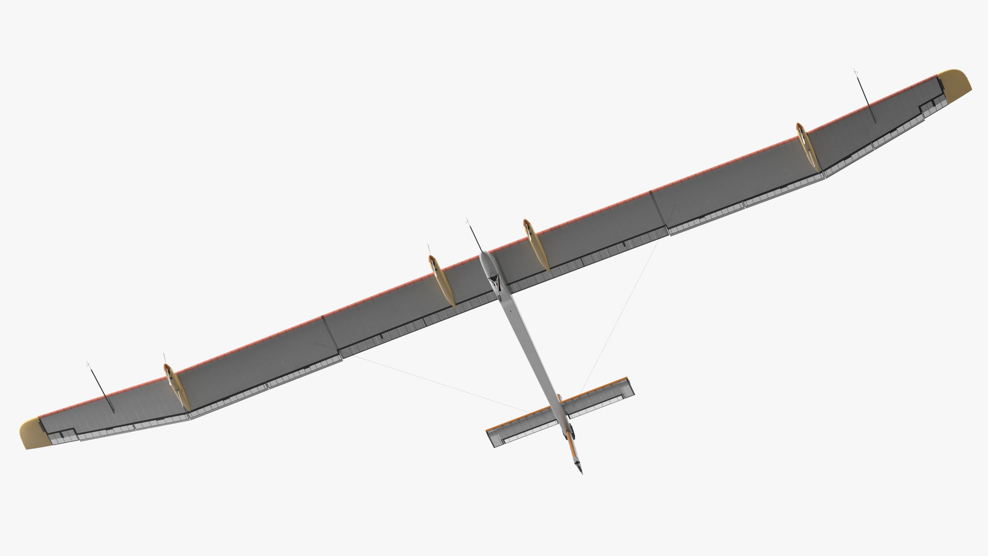 3D Solar Energy Airplane