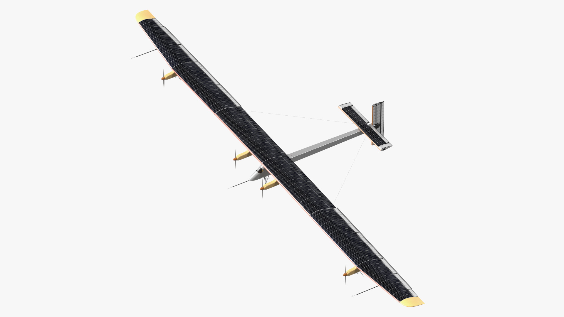 3D Solar Energy Airplane