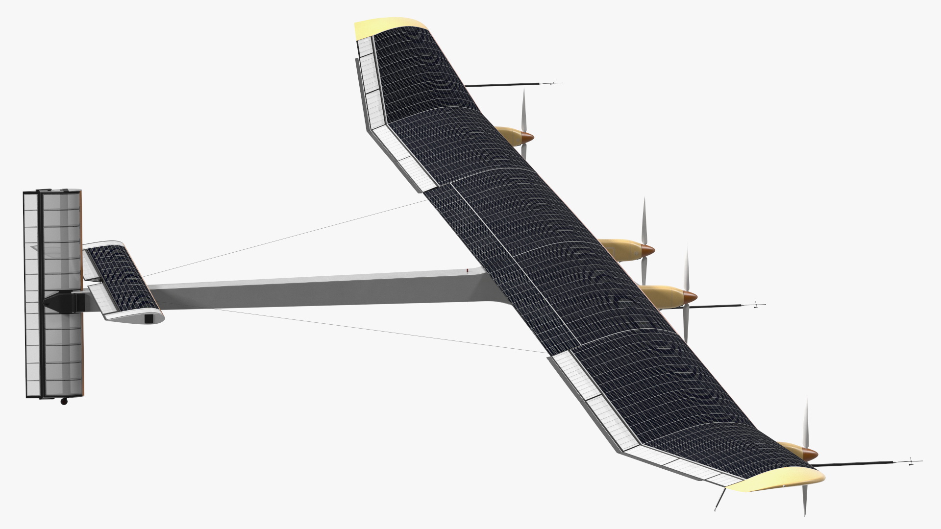 3D Solar Energy Airplane